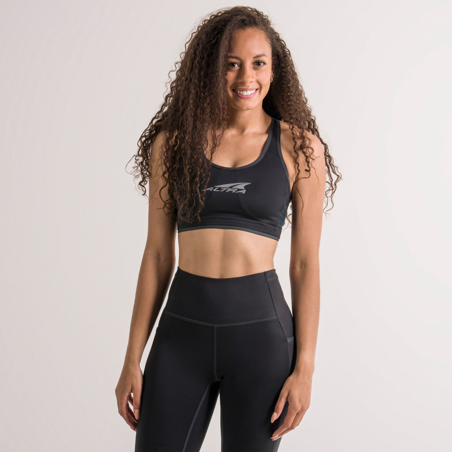 Black Altra Core Women's Sports Bra | Ireland-62105349