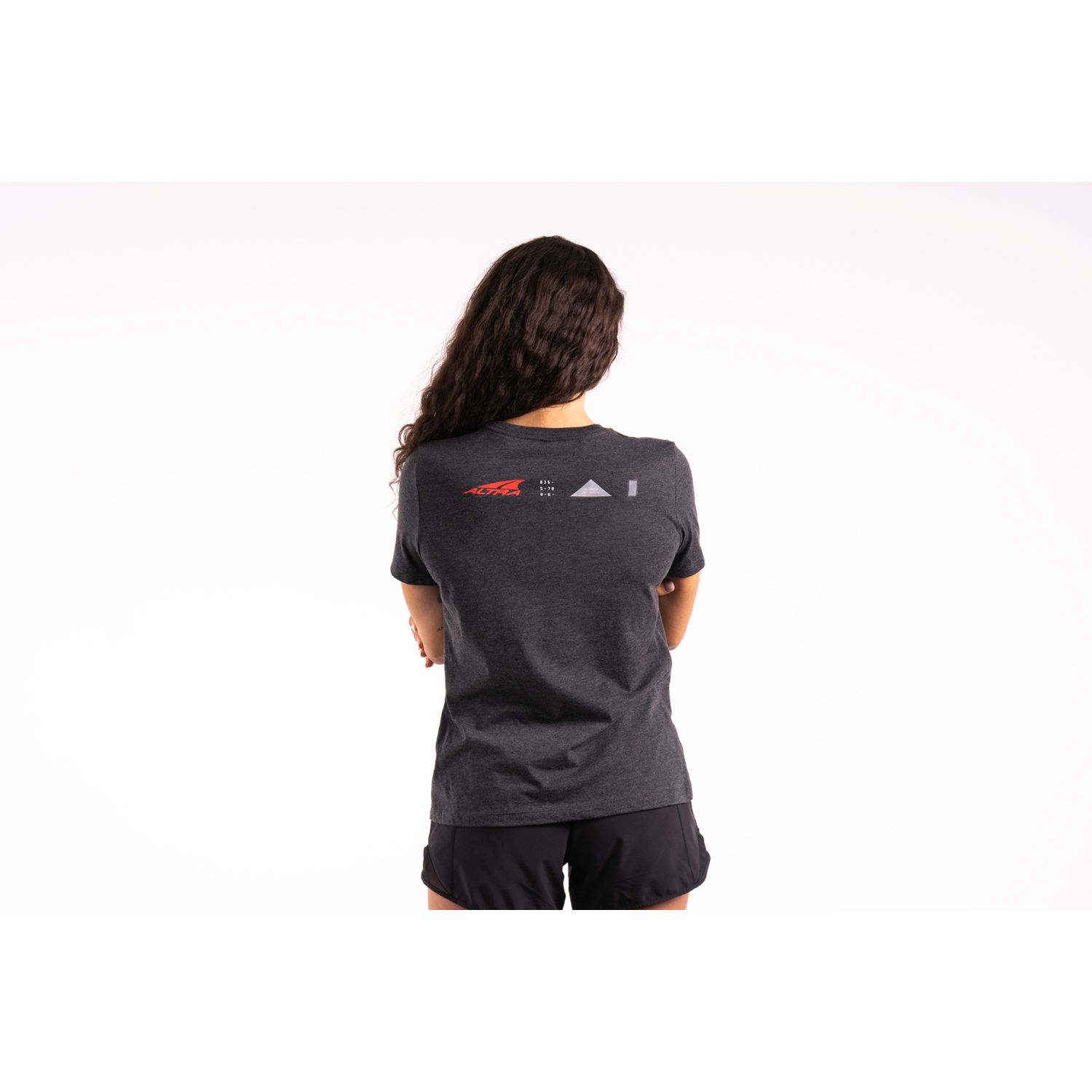 Black / Black Altra Heritage Women's T Shirts | Ireland-31469509