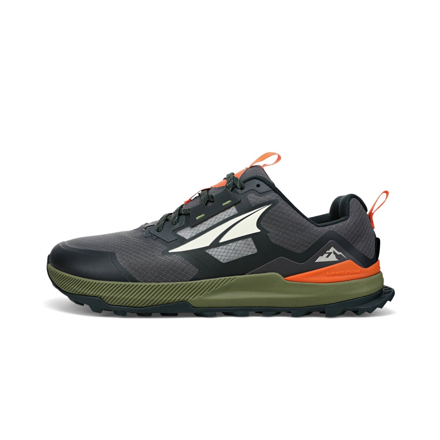 Black / Grey Altra Lone Peak 7 Men's Trail Running Shoes | Ireland-69402319