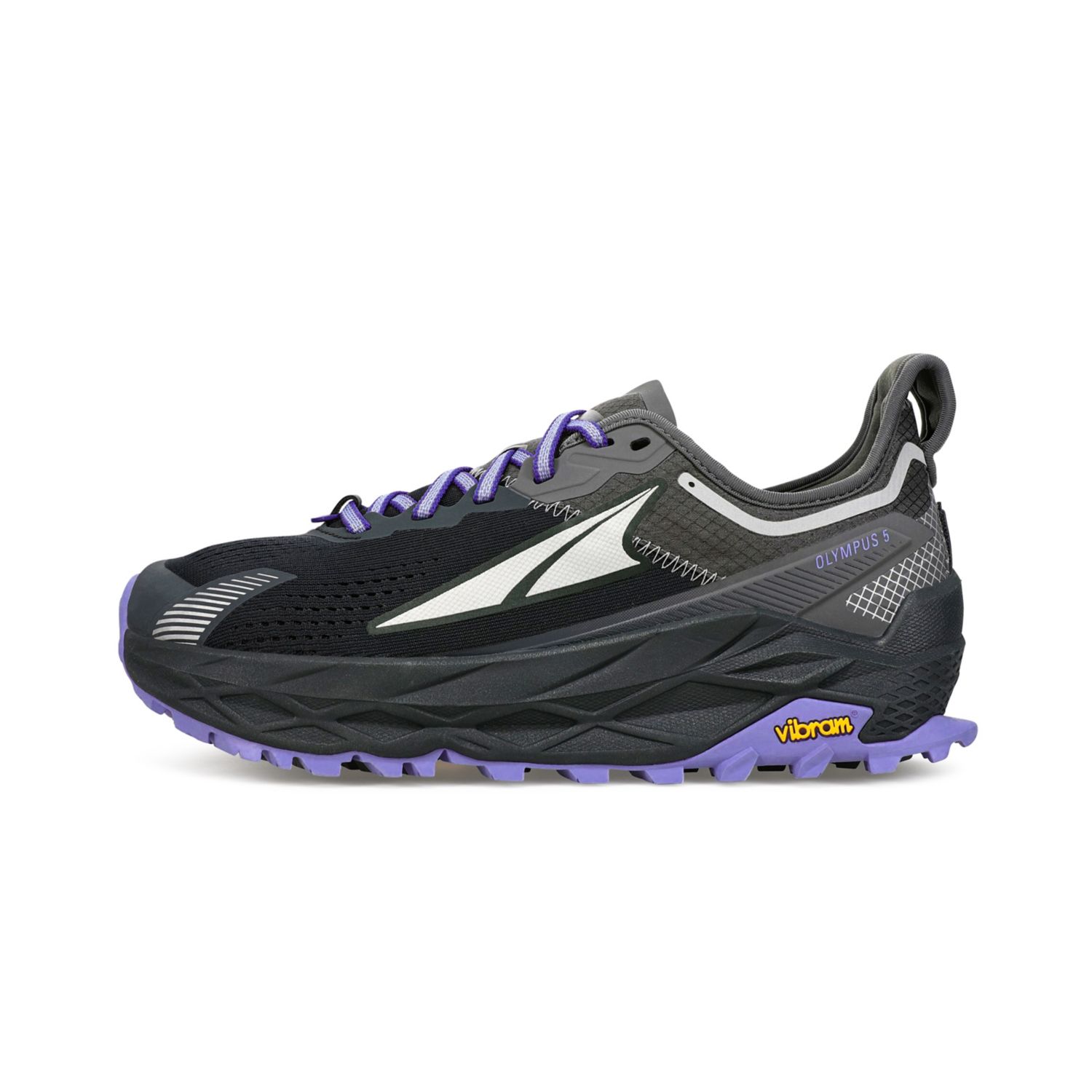 Black / Grey Altra Olympus 5 Women's Trail Running Shoes | Ireland-09734829