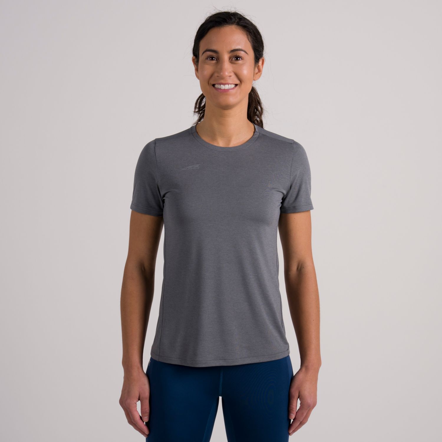 Blue Grey Altra Core Women's T Shirts | Ireland-80152379