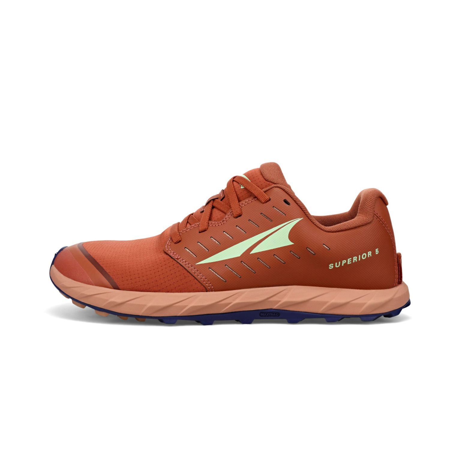 Dark Orange Altra Superior 5 Men's Trail Running Shoes | Ireland-87024519