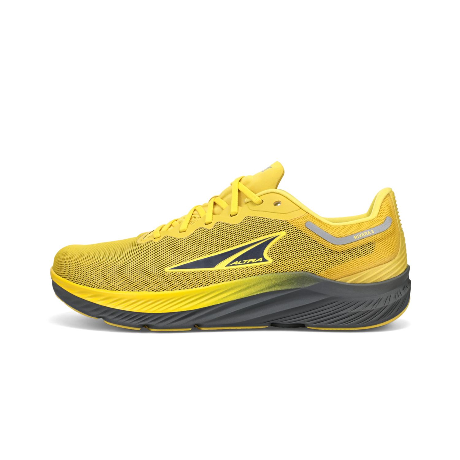 Grey / Yellow Altra Rivera 3 Men's Trainers | Ireland-90728149