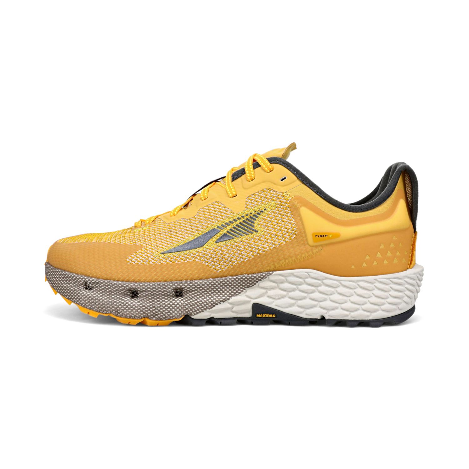 Grey / Yellow Altra Timp 4 Men's Trail Running Shoes | Ireland-21653879