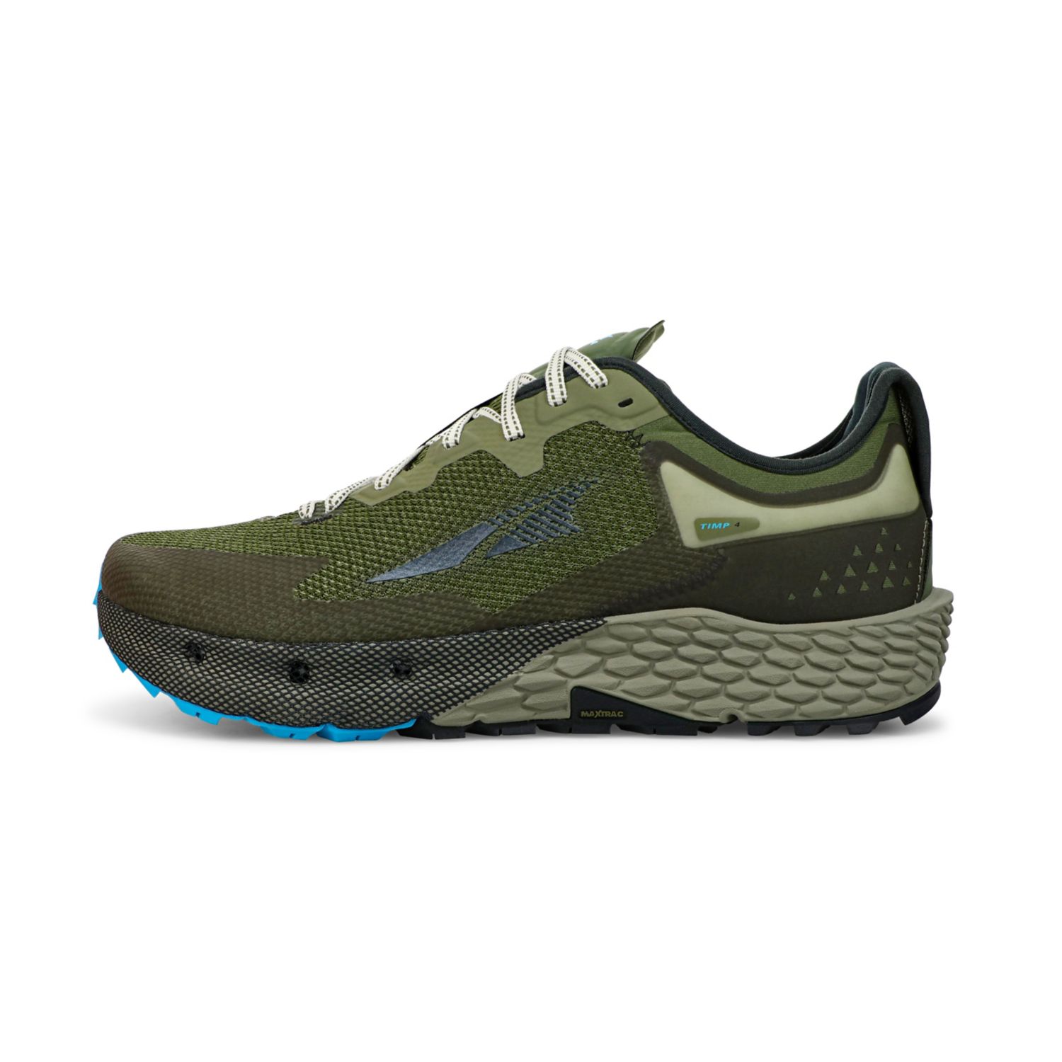Olive Altra Timp 4 Men's Trail Running Shoes | Ireland-52618349