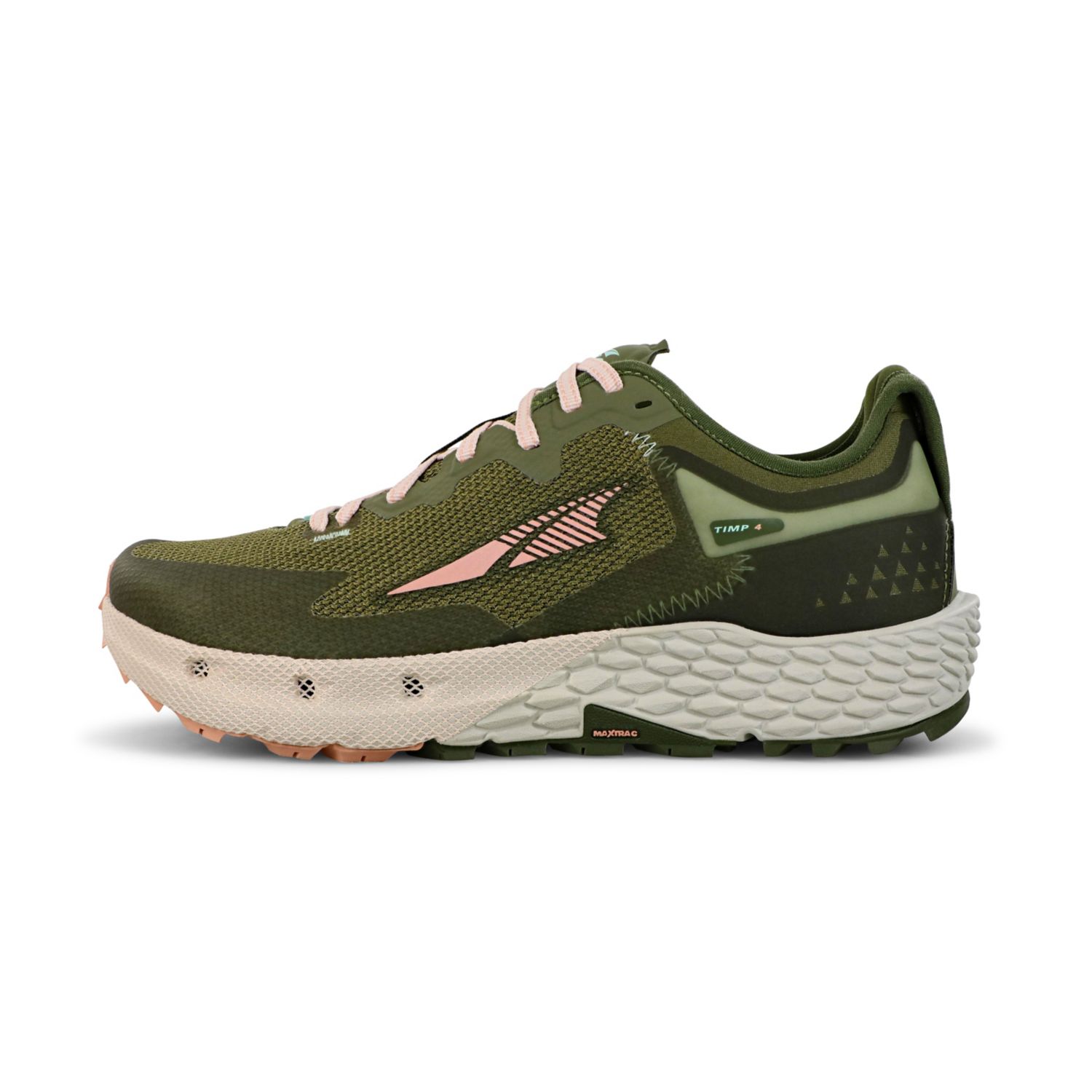 Olive Altra Timp 4 Women's Trail Running Shoes | Ireland-54983609