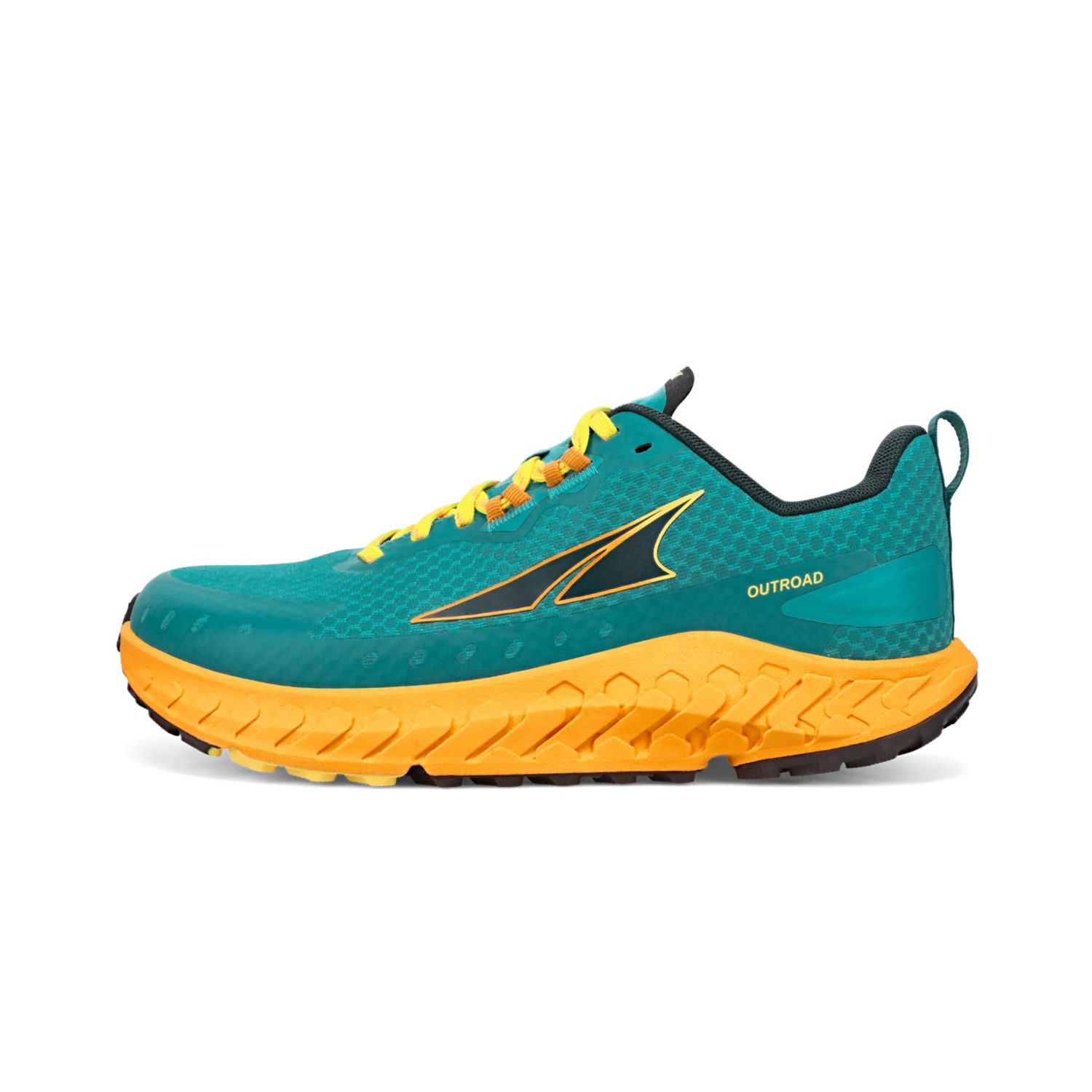 Turquoise / Yellow Altra Outroad Women's Trail Running Shoes | Ireland-74651209