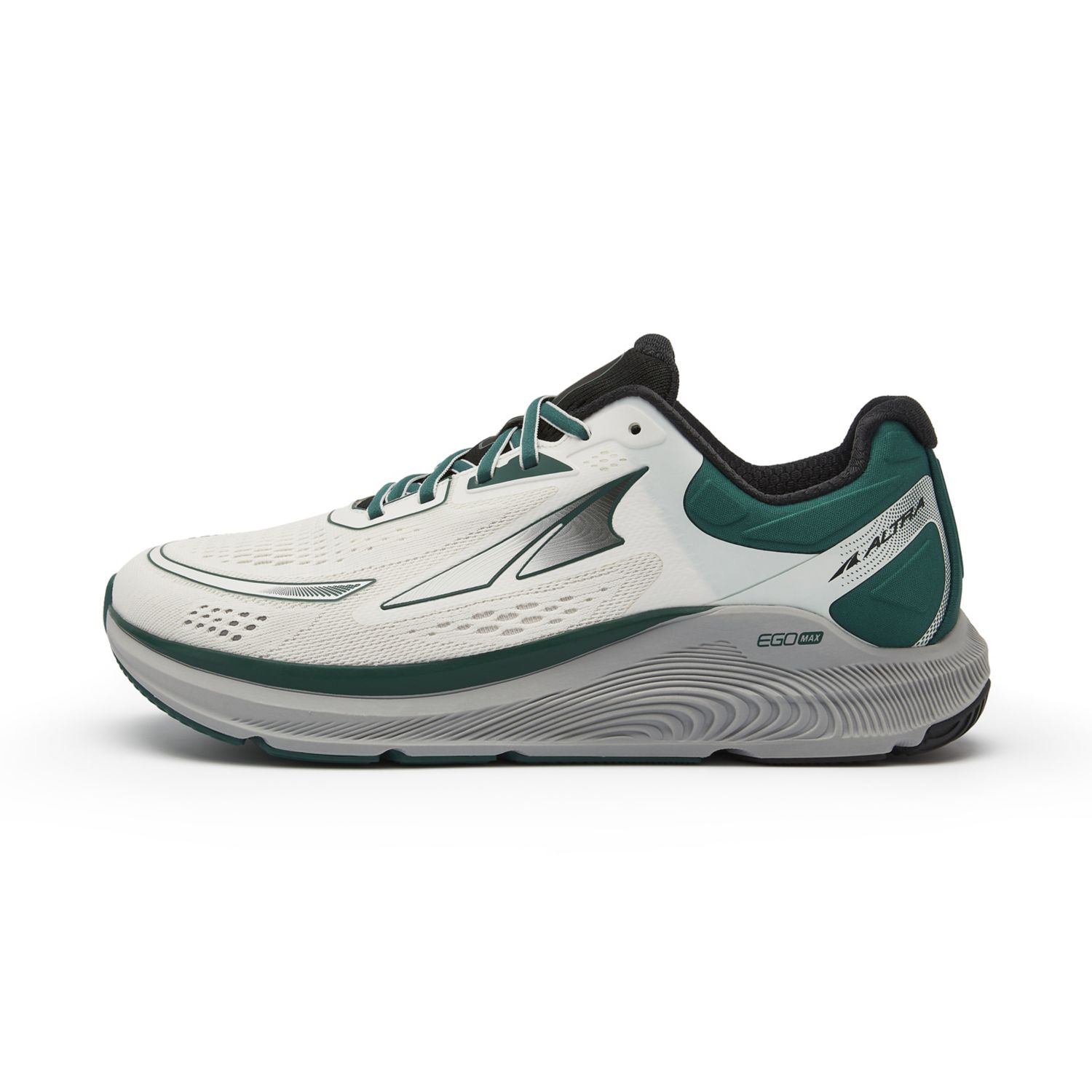 White / Green Altra Paradigm 6 Men's Road Running Shoes | Ireland-14865329