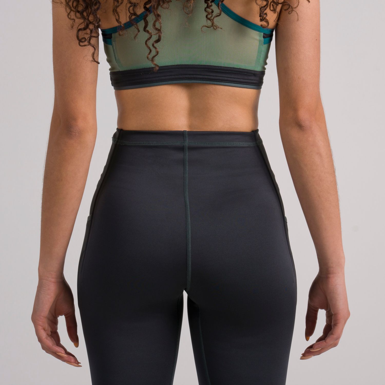 Black Altra Core Crop Women's Running Tights | Ireland-59648219