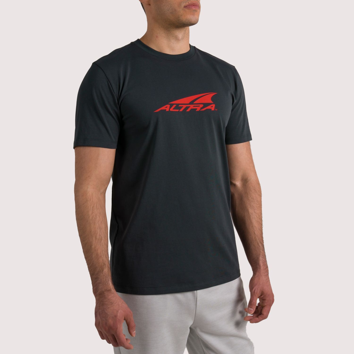 Black Altra Everyday Recycled Men's T Shirts | Ireland-32597409