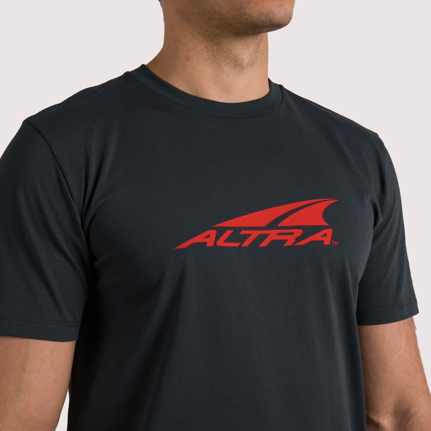 Black Altra Everyday Recycled Men's T Shirts | Ireland-32597409