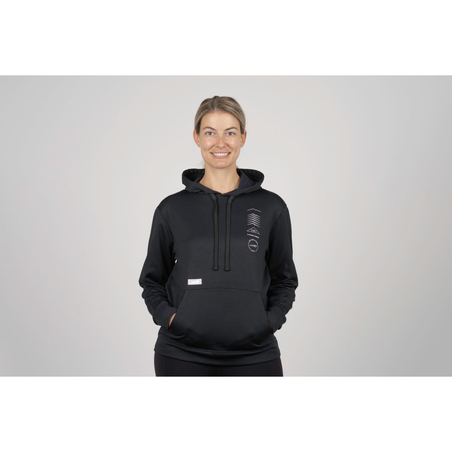 Black Altra Legend Men's Hoodie | Ireland-27518949