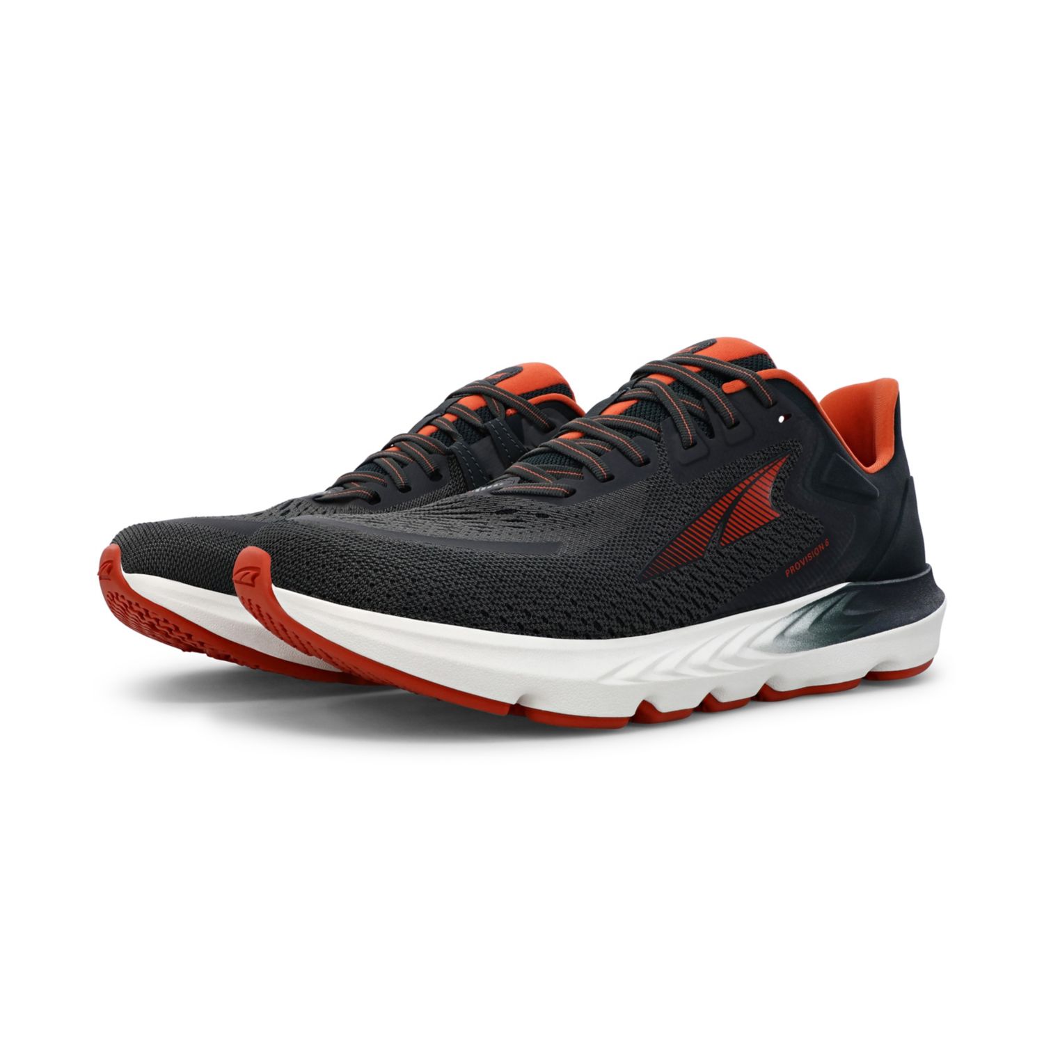 Black Altra Provision 6 Men's Road Running Shoes | Ireland-75264939