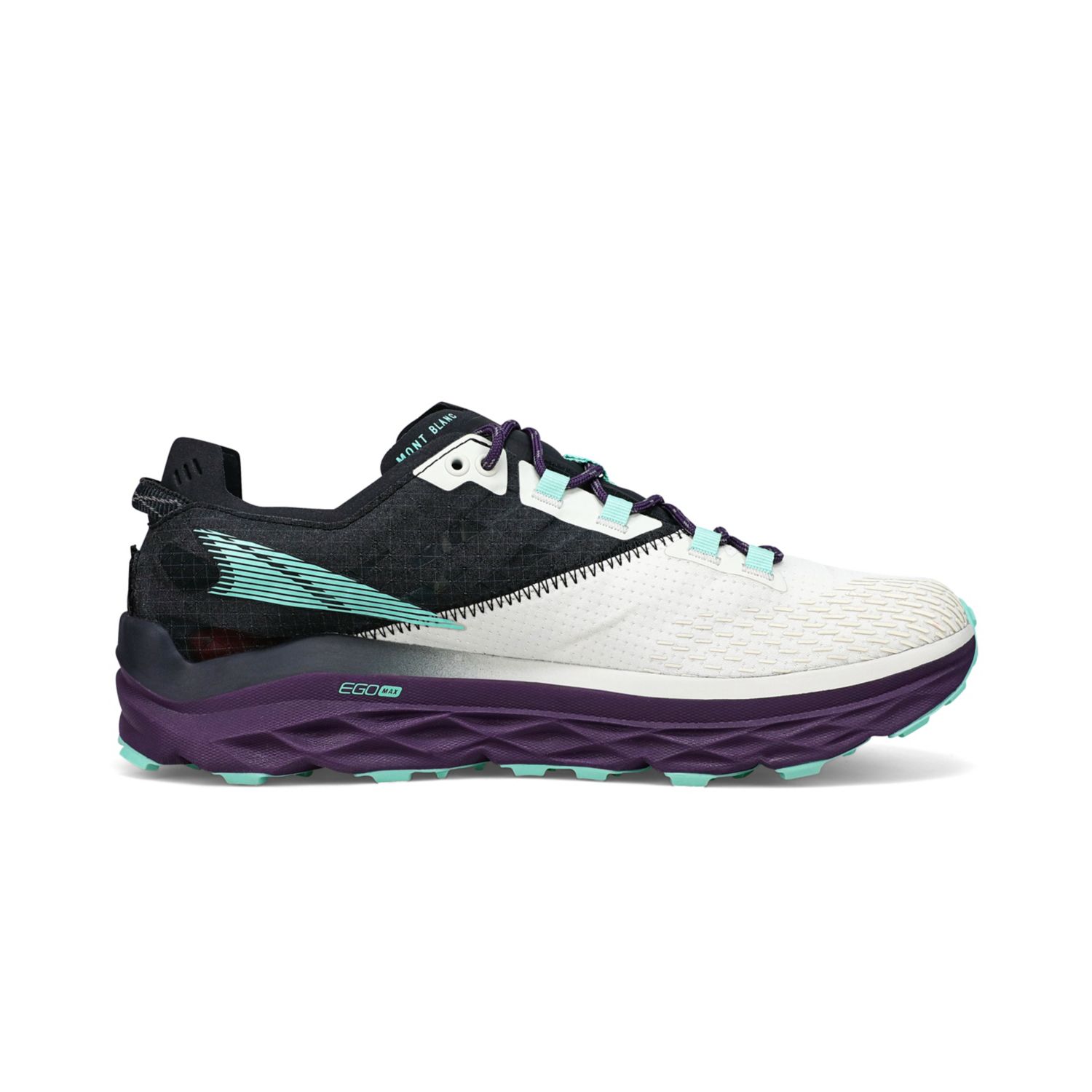 Black / Green Altra Mont Blanc Women's Trail Running Shoes | Ireland-28453979