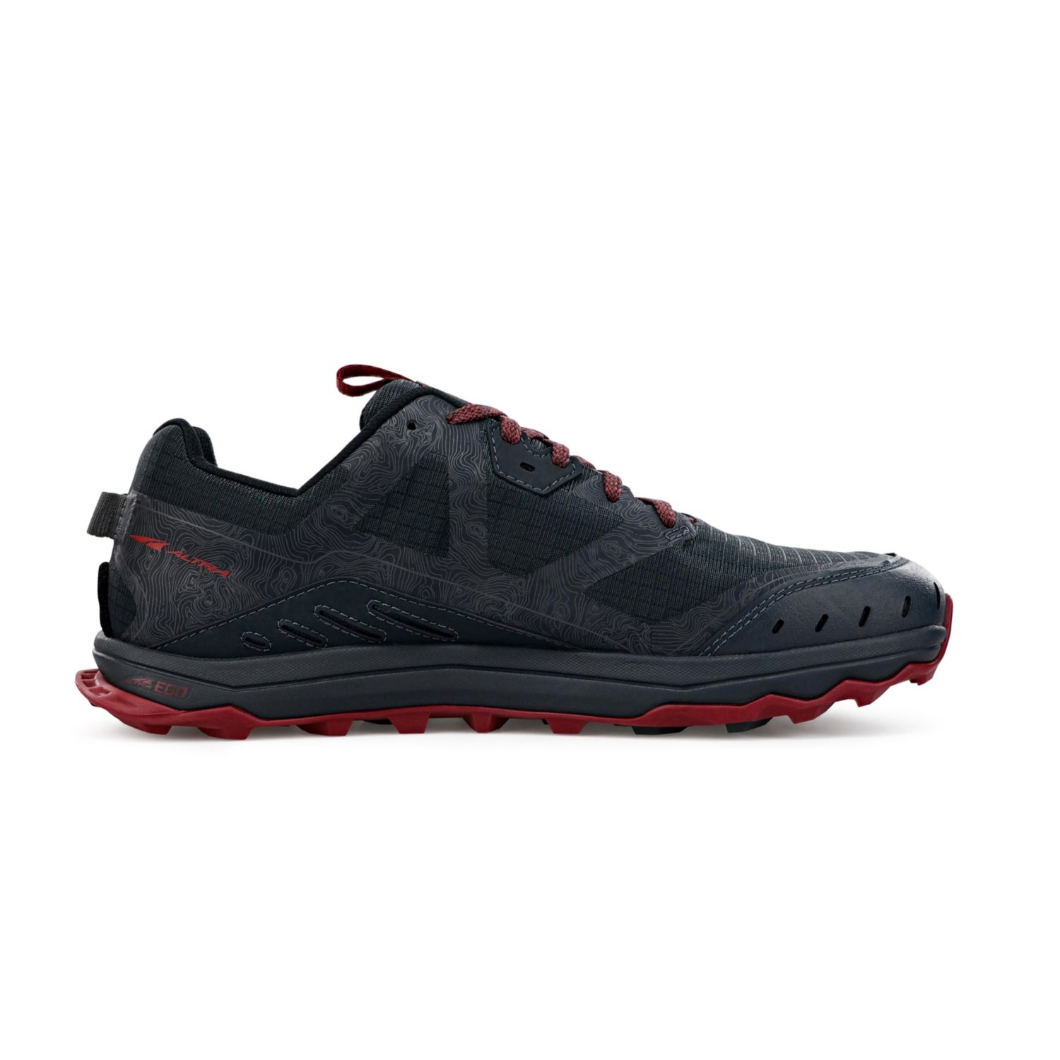 Black / Grey Altra Lone Peak 6 Men's Trail Running Shoes | Ireland-96234019