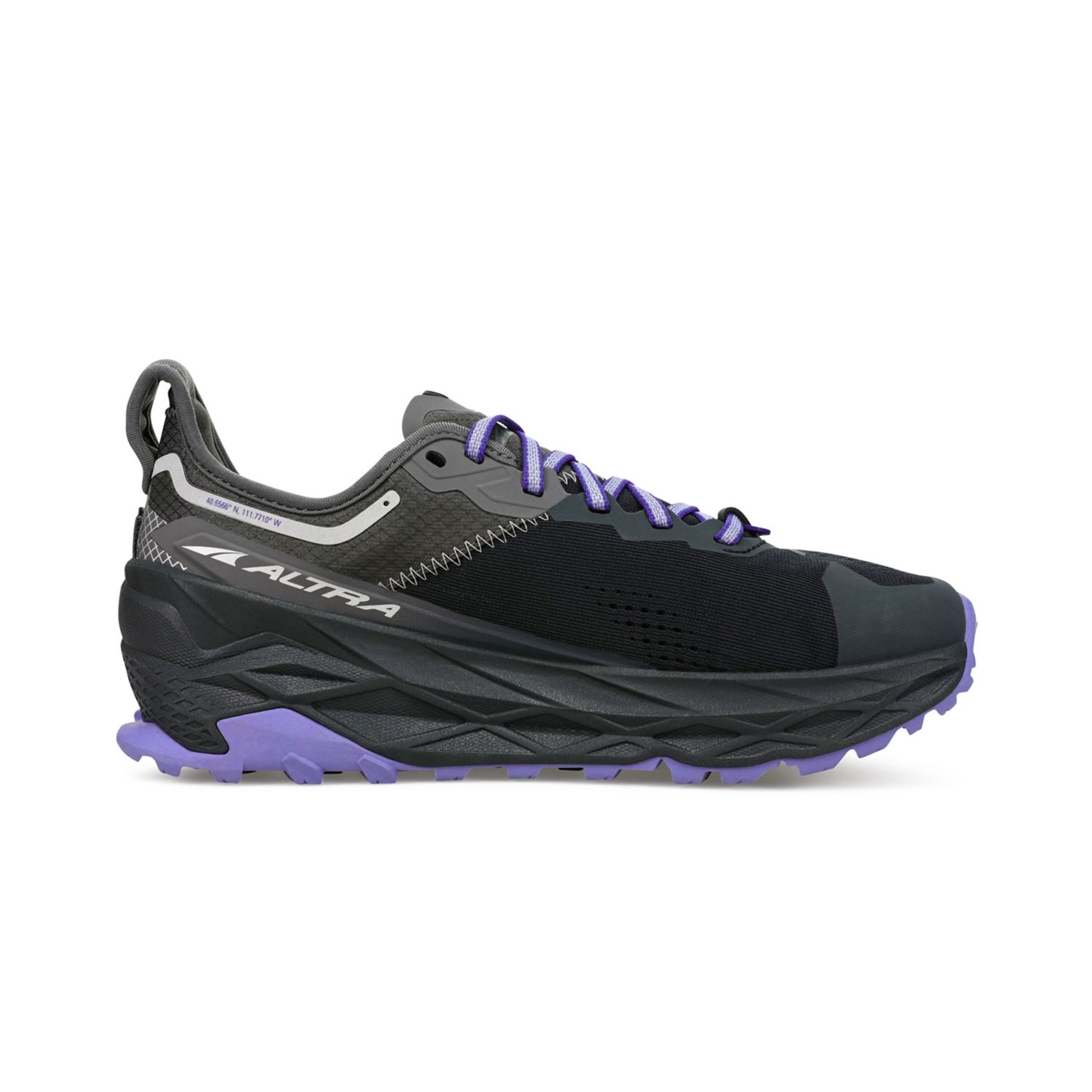 Black / Grey Altra Olympus 5 Women's Trail Running Shoes | Ireland-09734829