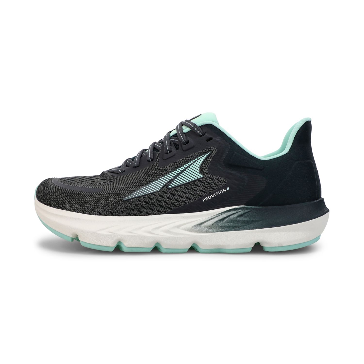 Black / Turquoise Altra Provision 6 Women\'s Road Running Shoes | Ireland-13879249