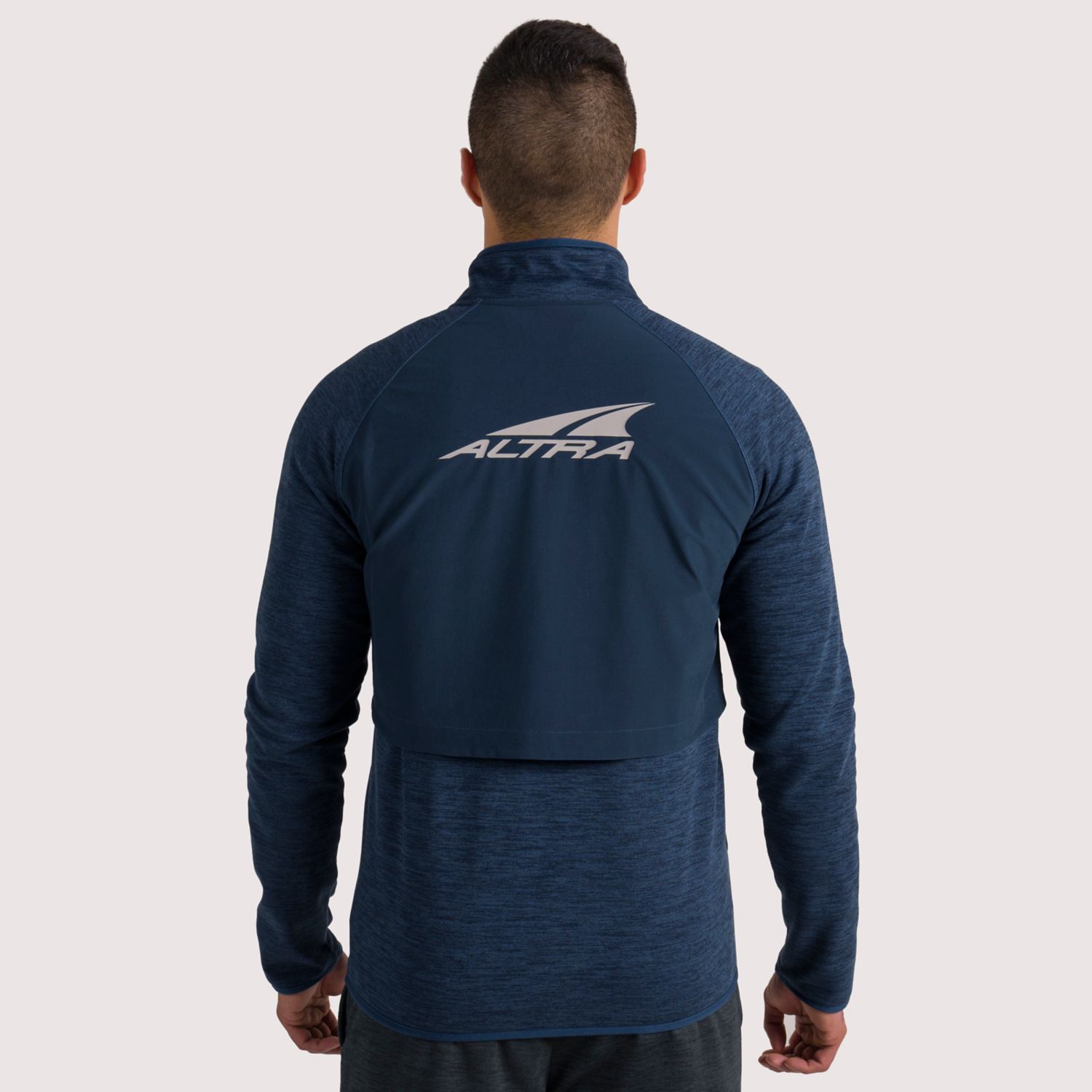 Blue Altra Everyday Hybrid Men's Running Jackets | Ireland-28165499