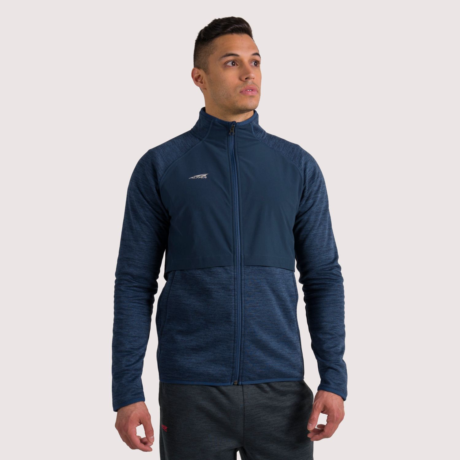 Blue Altra Everyday Hybrid Men\'s Running Jackets | Ireland-28165499