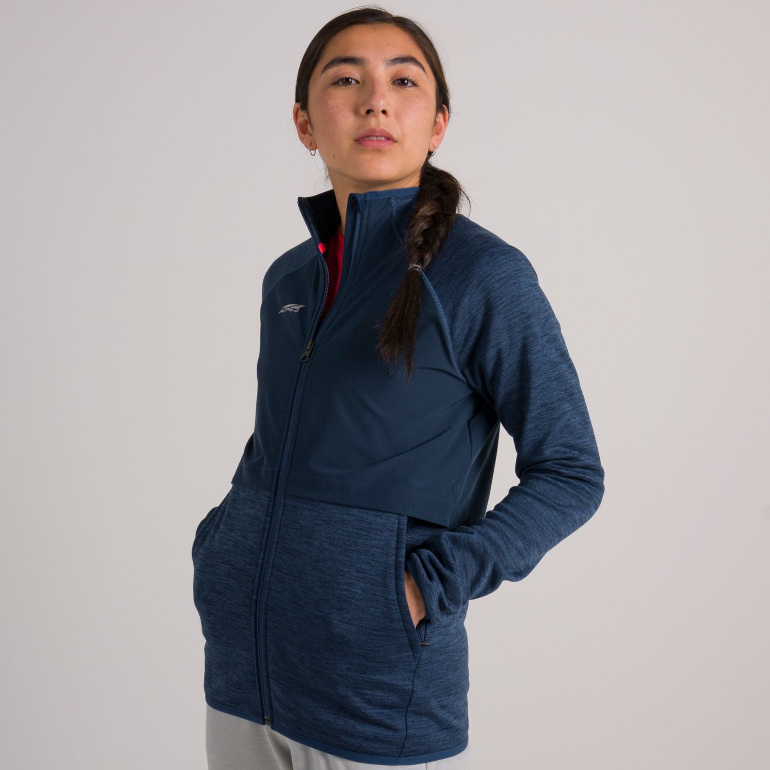 Blue Altra Everyday Hybrid Women's Running Jackets | Ireland-46570899