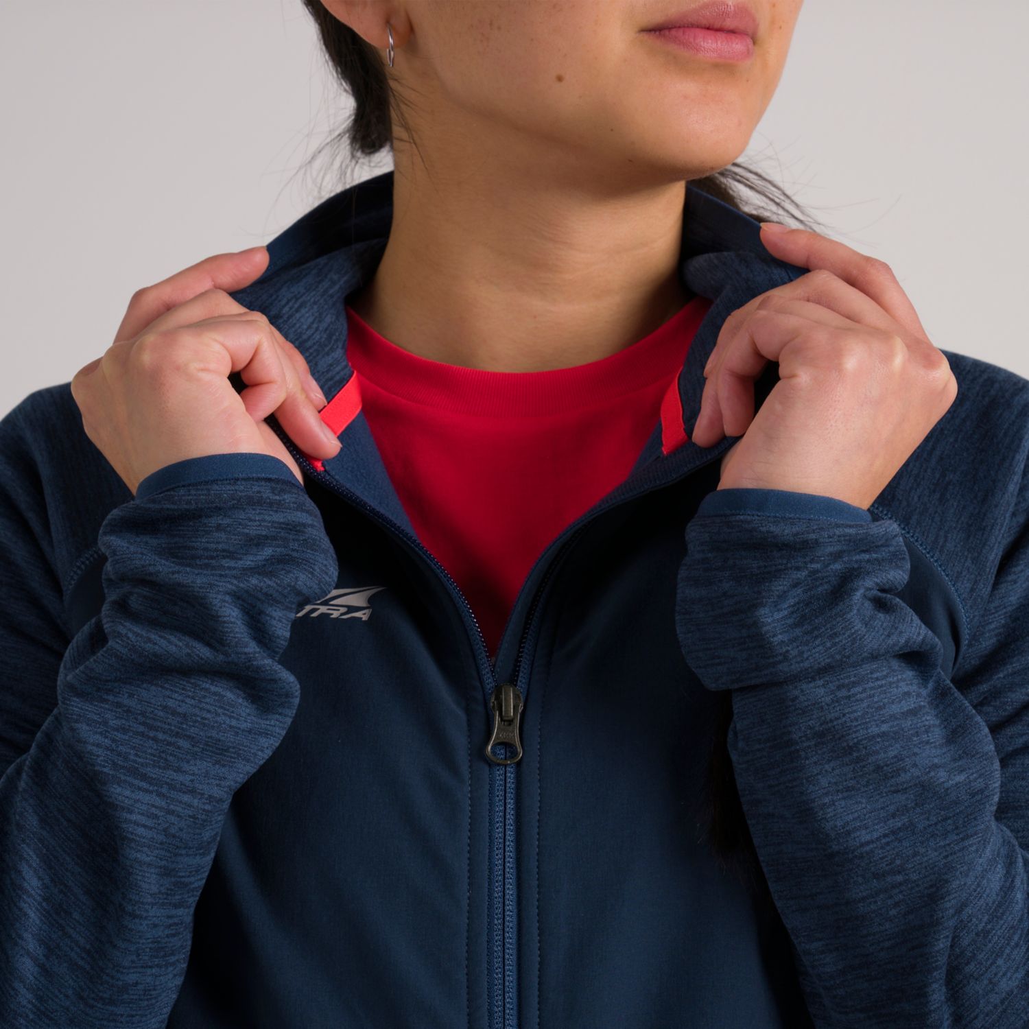 Blue Altra Everyday Hybrid Women's Running Jackets | Ireland-46570899