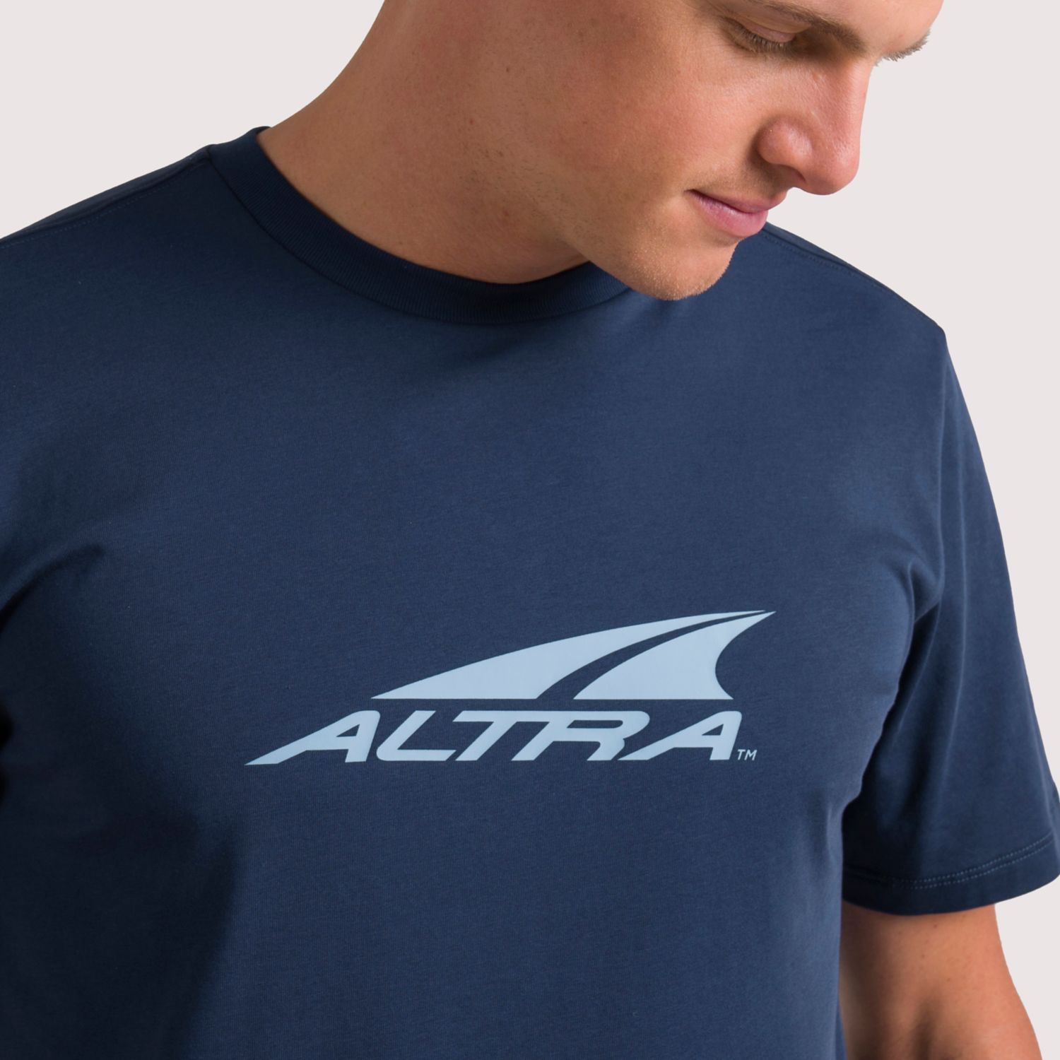 Blue Altra Everyday Recycled Men's T Shirts | Ireland-61920379