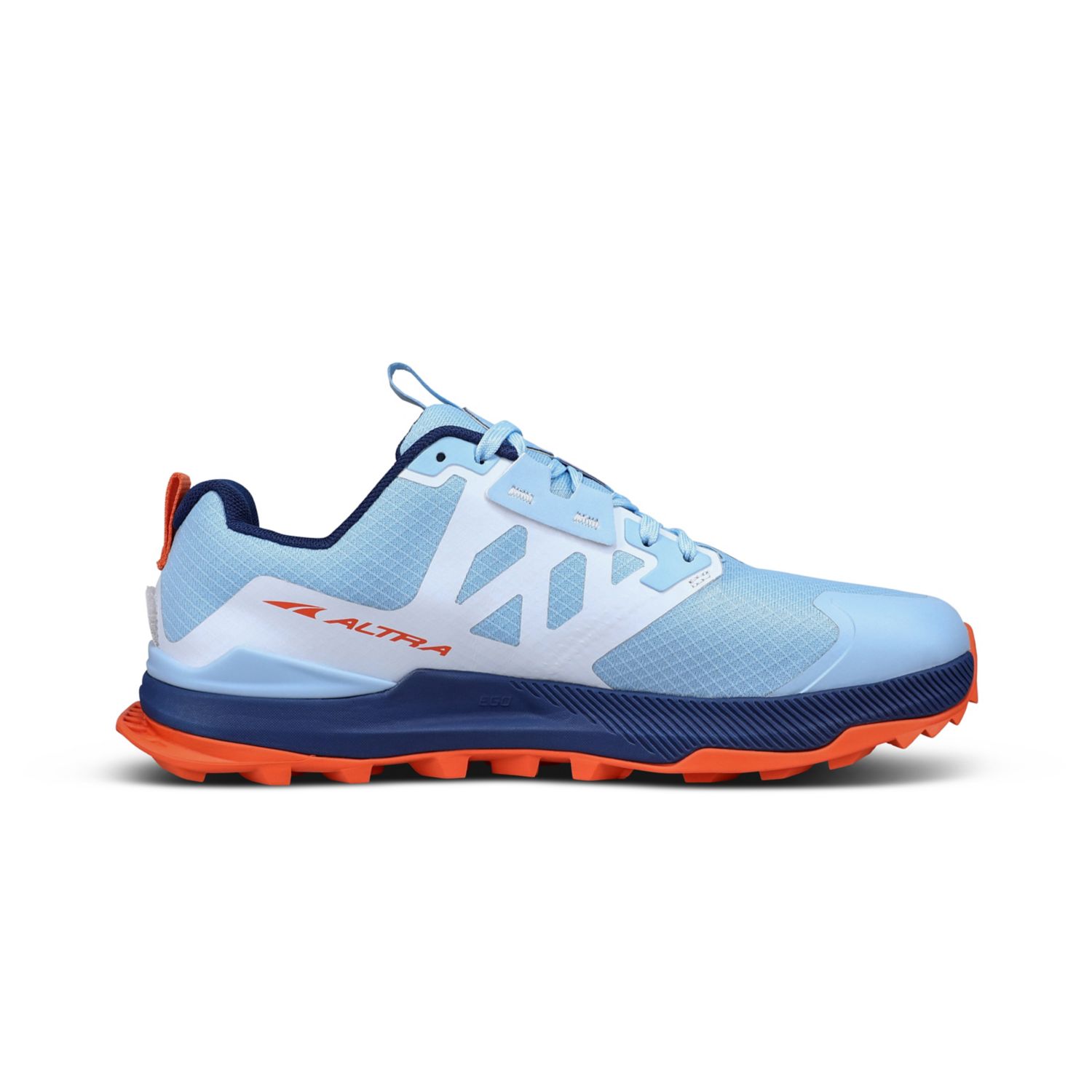 Blue / Orange Altra Lone Peak 7 Women's Trail Running Shoes | Ireland-16482309