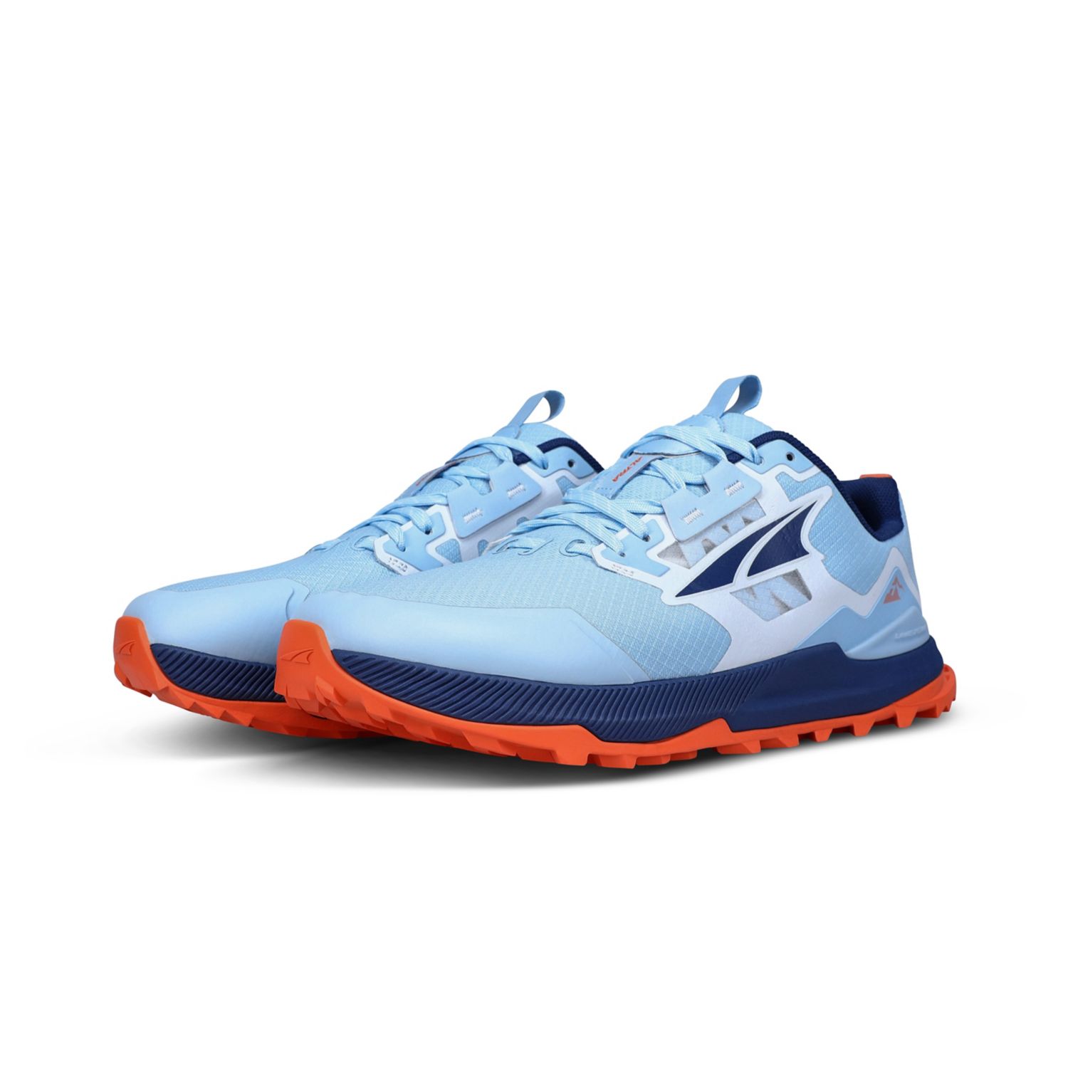 Blue / Orange Altra Lone Peak 7 Women's Trail Running Shoes | Ireland-16482309