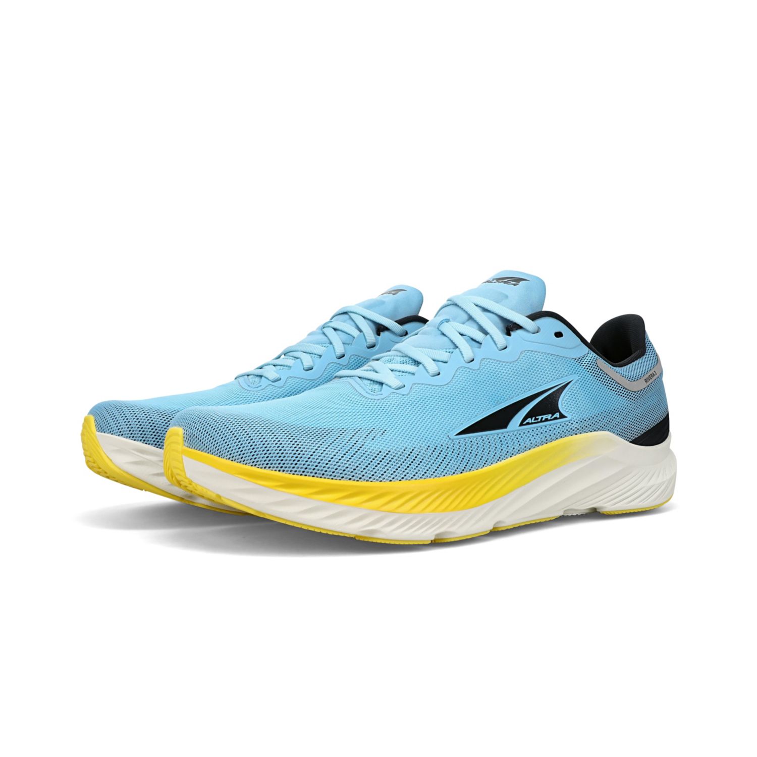 Blue / Yellow Altra Rivera 3 Men's Walking Shoes | Ireland-72639549