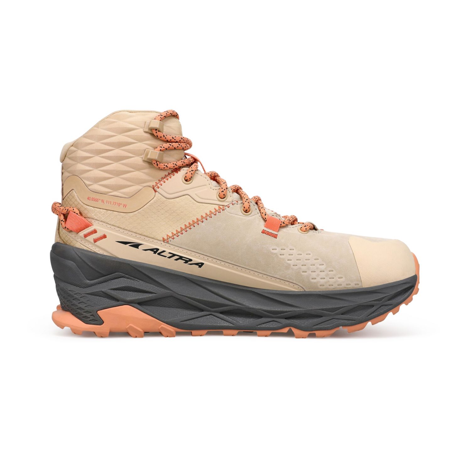 Brown Altra Olympus 5 Hike Mid Gtx Women's Hiking Boots | Ireland-76981029