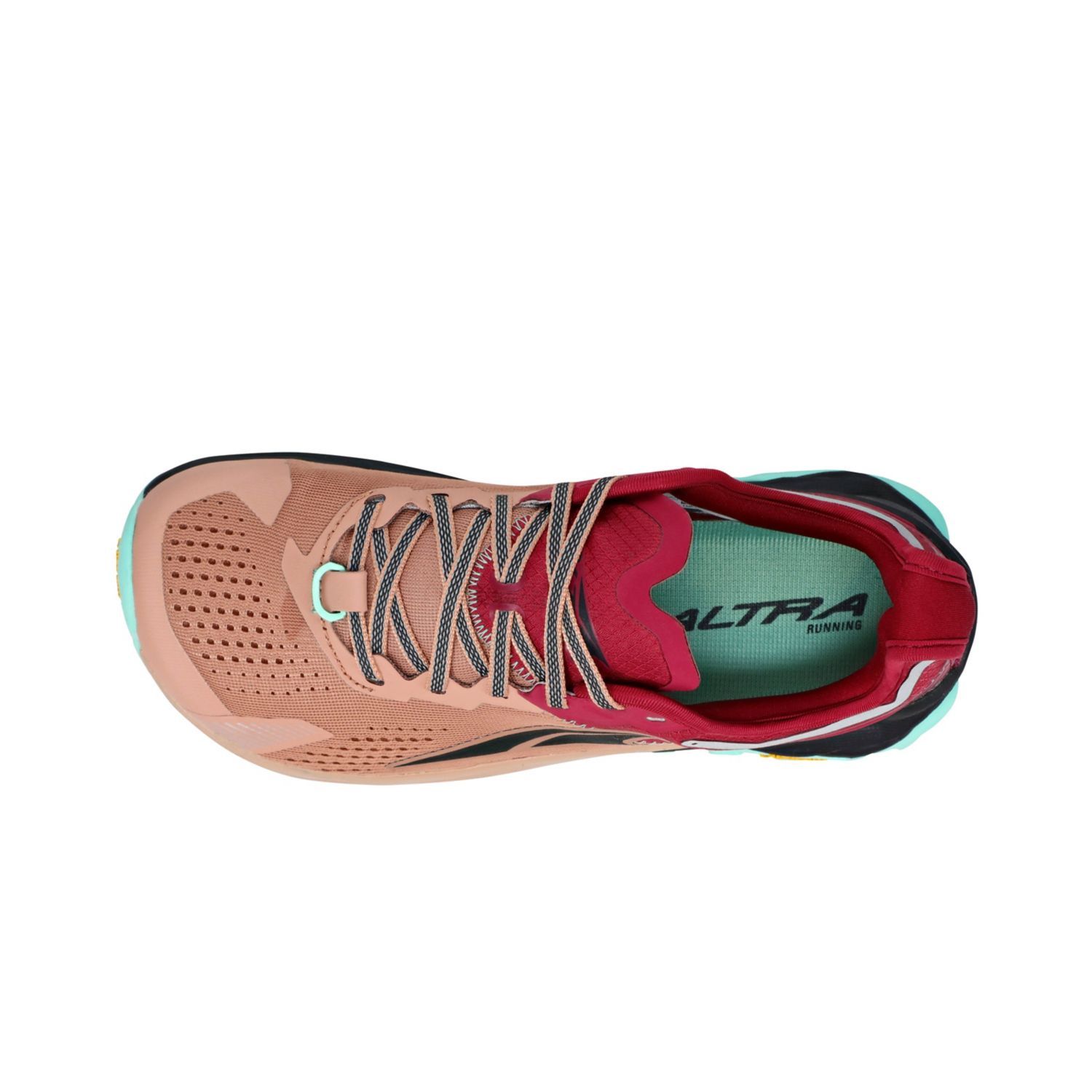 Brown / Red Altra Olympus 5 Women's Trail Running Shoes | Ireland-46513879