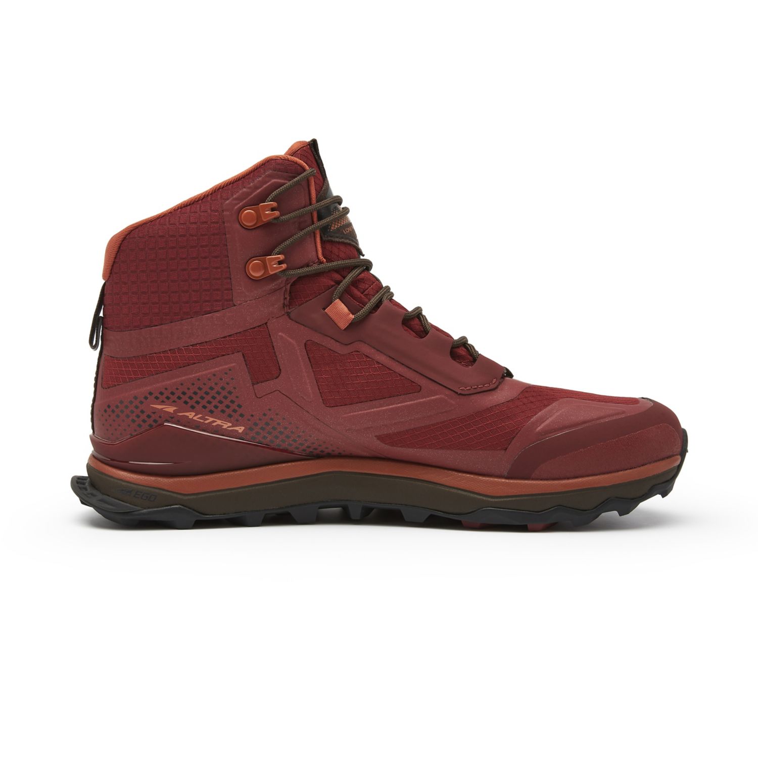 Burgundy Altra Lone Peak All-wthr Mid Men's Hiking Boots | Ireland-61073929