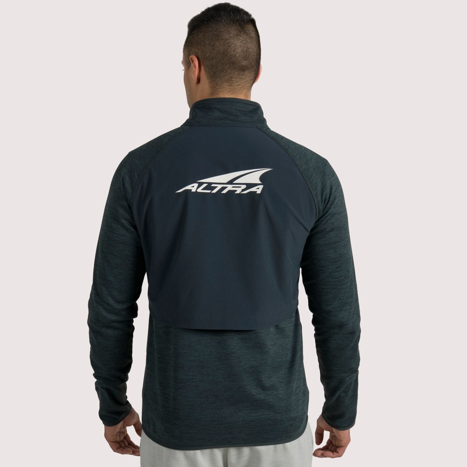 Dark Green Altra Everyday Hybrid Men's Running Jackets | Ireland-15867939