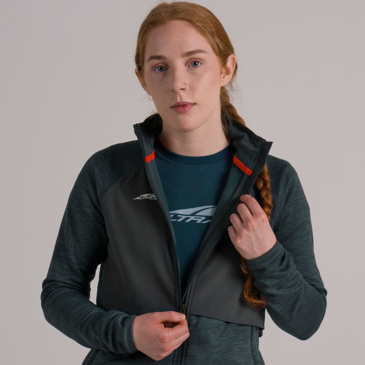 Dark Green Altra Everyday Hybrid Women's Running Jackets | Ireland-51709839