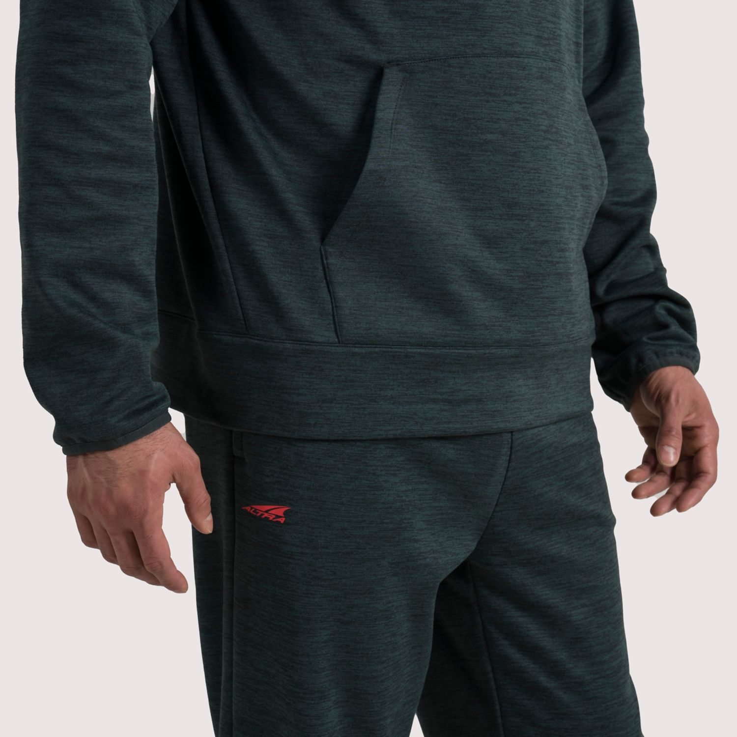 Dark Green Altra Everyday Men's Hoodie | Ireland-01423769