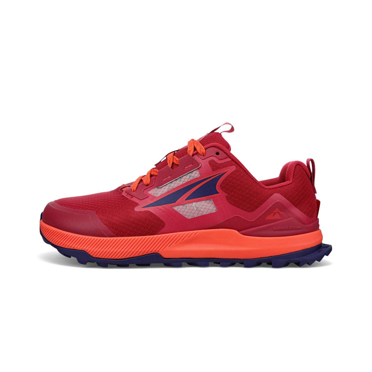Dark Red Altra Lone Peak 7 Women\'s Trail Running Shoes | Ireland-62048519