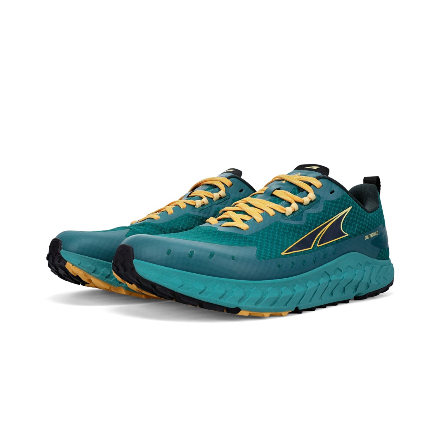 Deep Turquoise Altra Outroad Men's Trail Running Shoes | Ireland-51786949