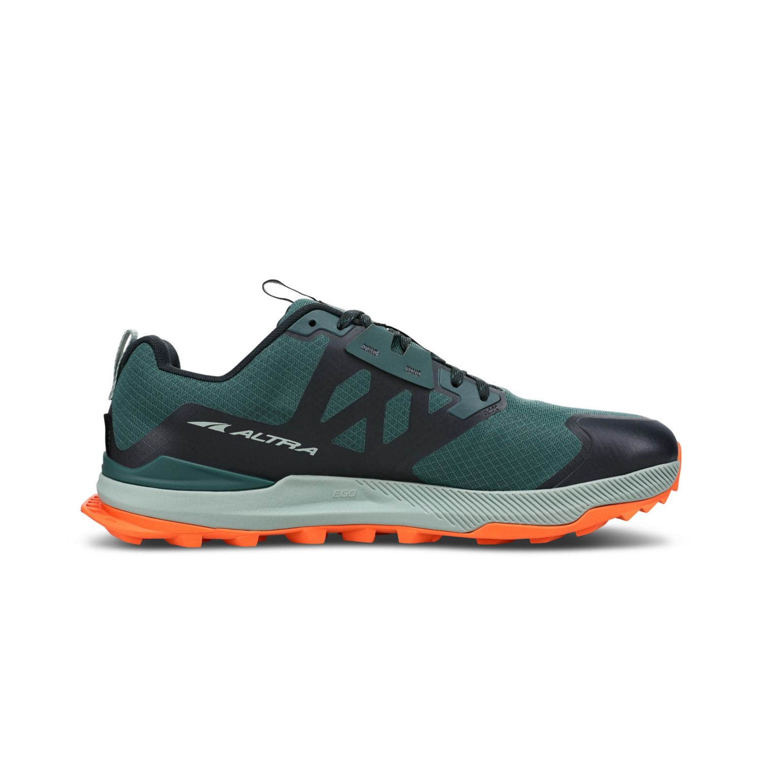 Green / Black / Orange Altra Lone Peak 7 Men's Trail Running Shoes | Ireland-24768539