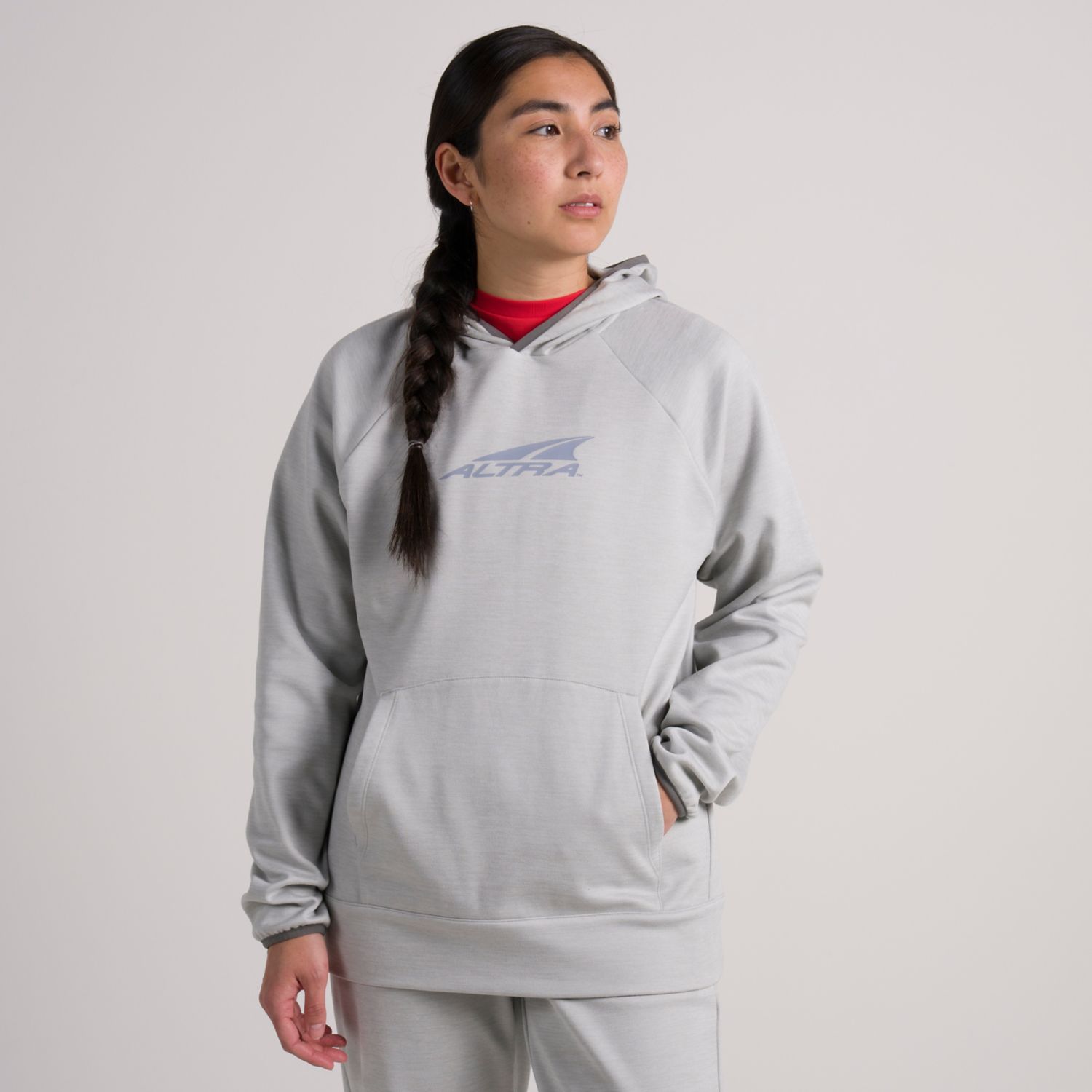 Grey Altra Everyday Women's Hoodie | Ireland-34086719