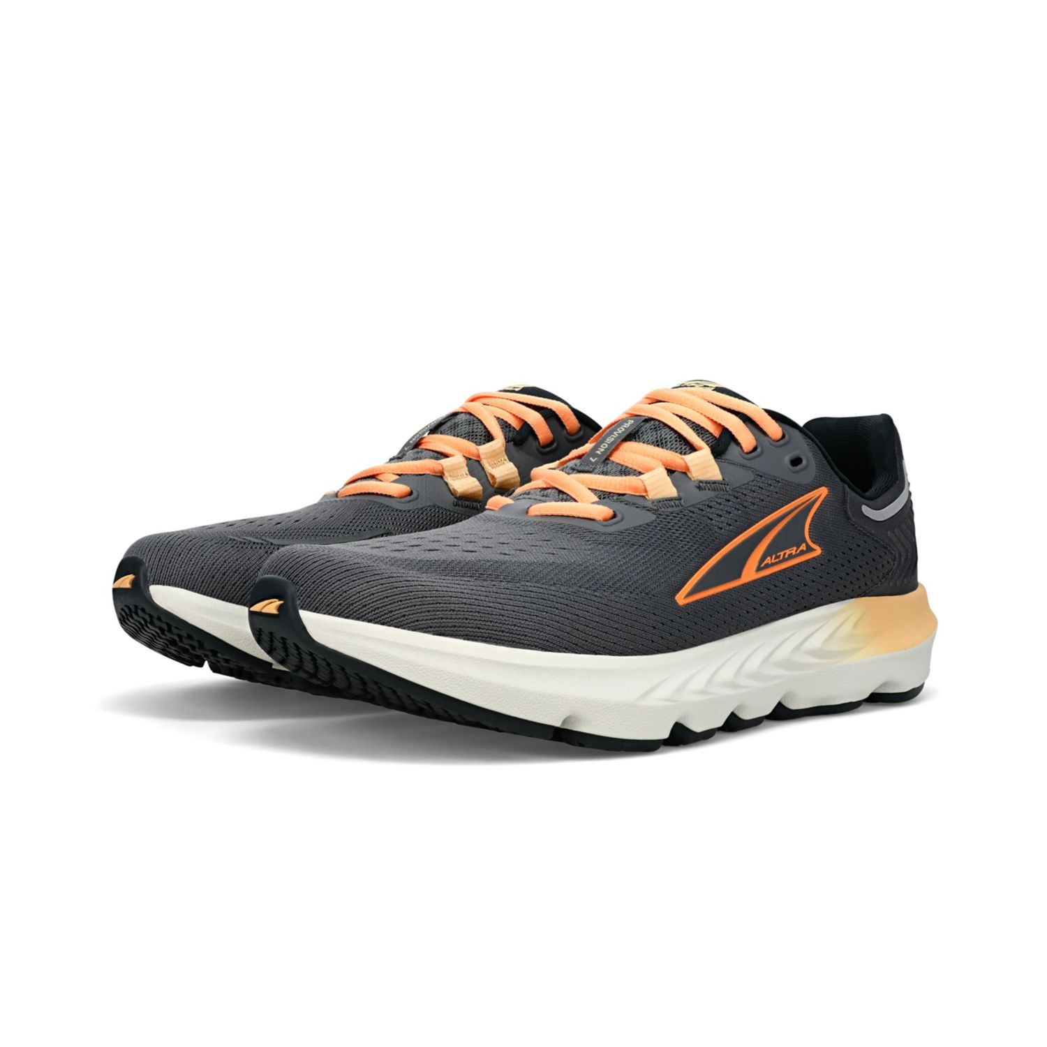 Grey / Orange Altra Provision 7 Women's Road Running Shoes | Ireland-29078469