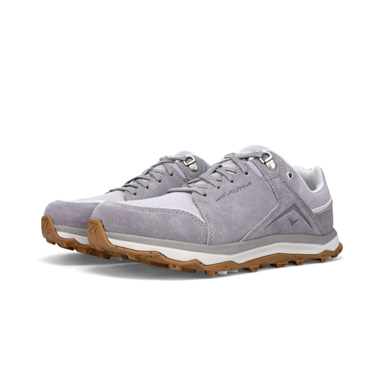 Grey / Purple Altra Lp Alpine Women's Hiking Shoes | Ireland-53782469