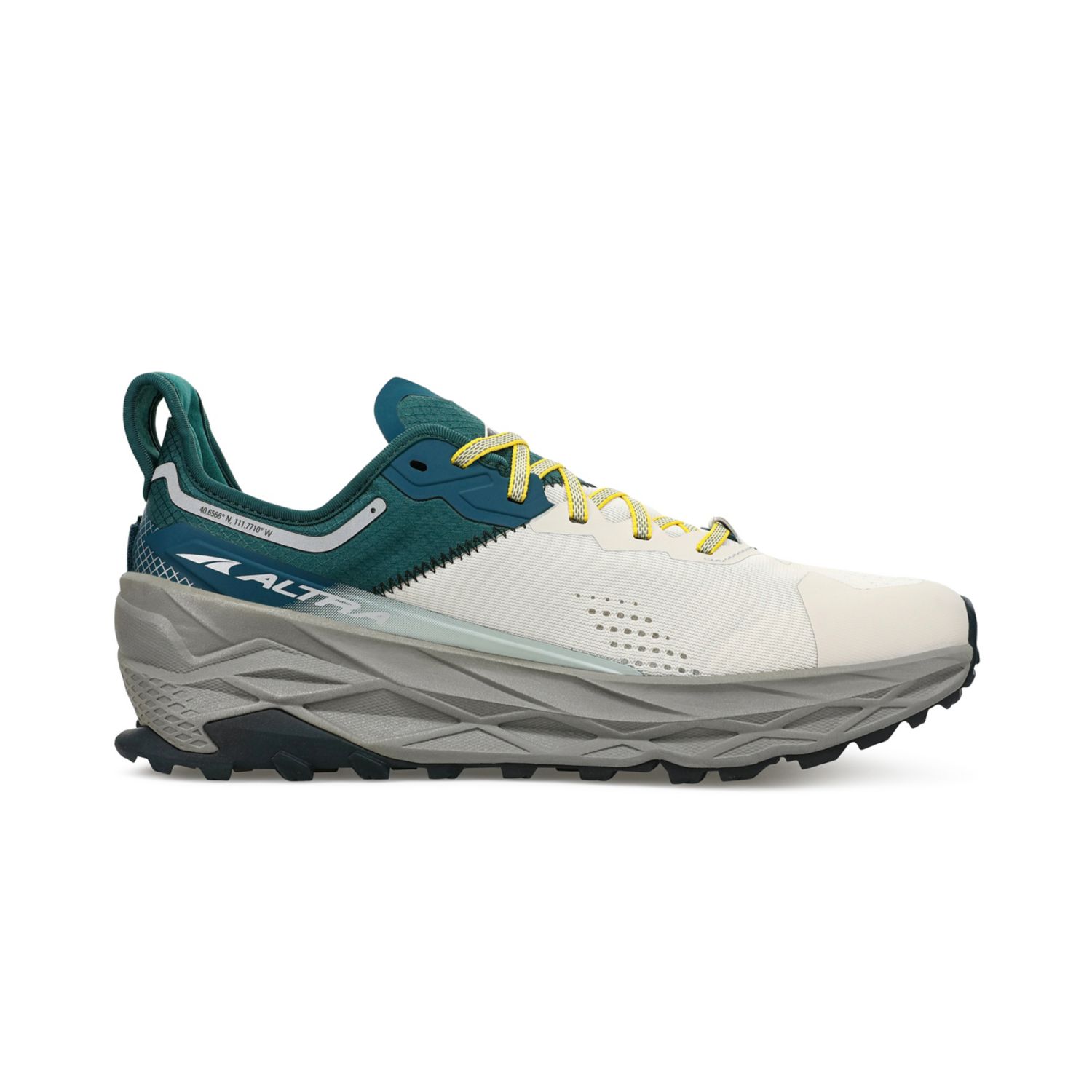 Grey / Turquoise Altra Olympus 5 Men's Trail Running Shoes | Ireland-56179209