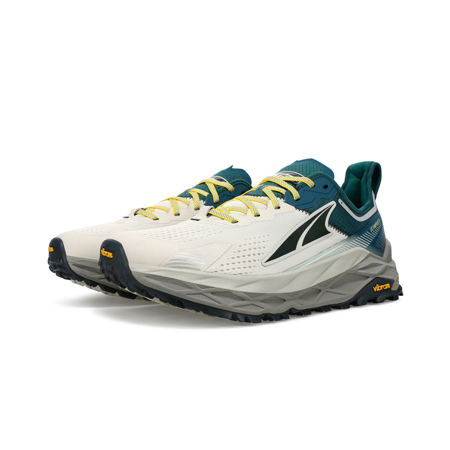 Grey / Turquoise Altra Olympus 5 Men's Trail Running Shoes | Ireland-56179209