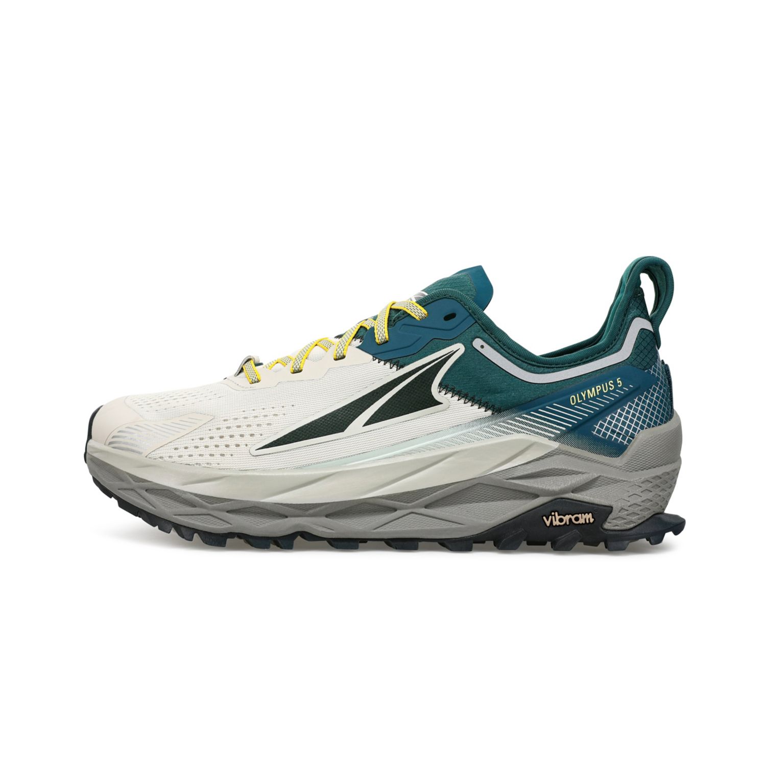 Grey / Turquoise Altra Olympus 5 Men\'s Trail Running Shoes | Ireland-56179209