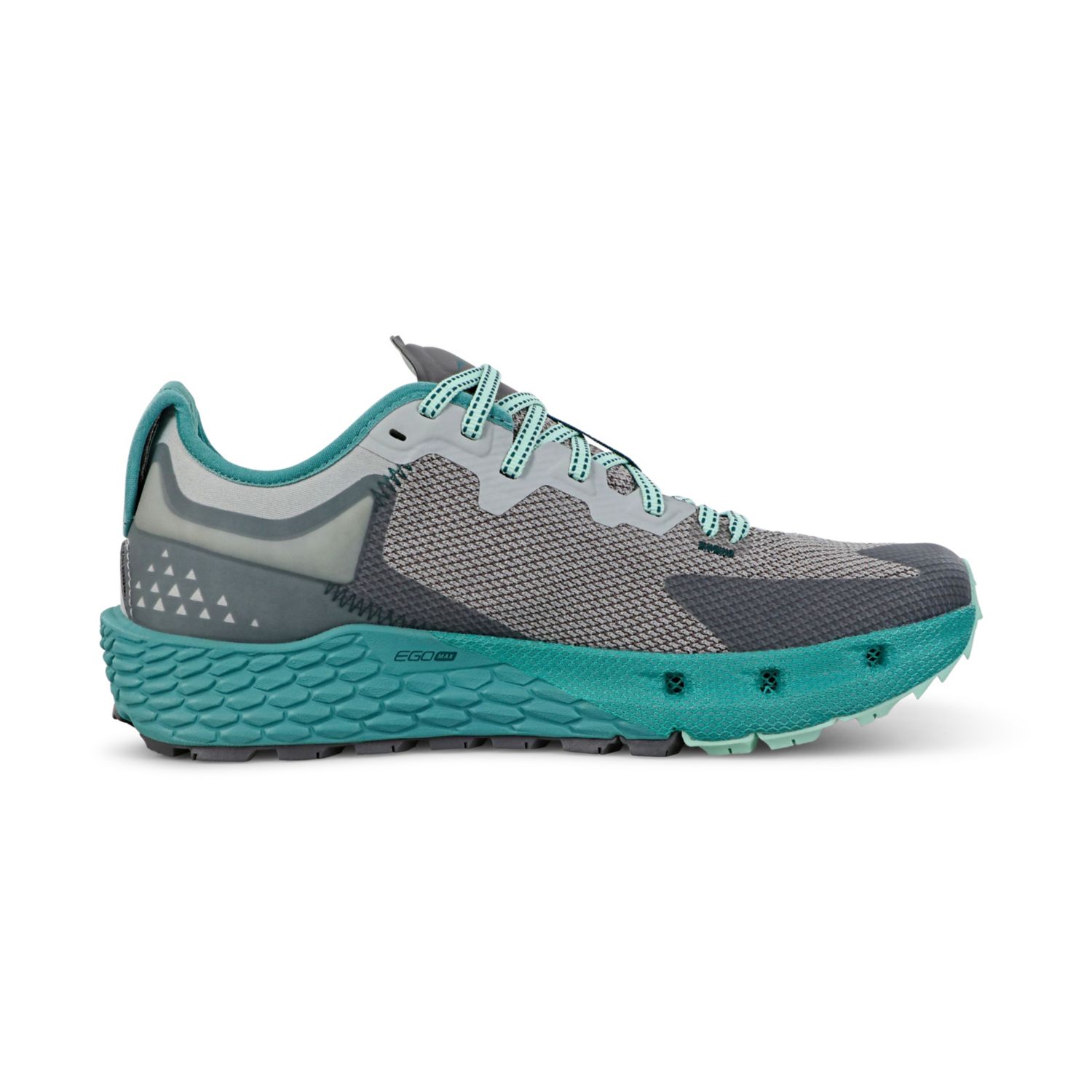 Grey / Turquoise Altra Timp 4 Women's Trail Running Shoes | Ireland-41395789