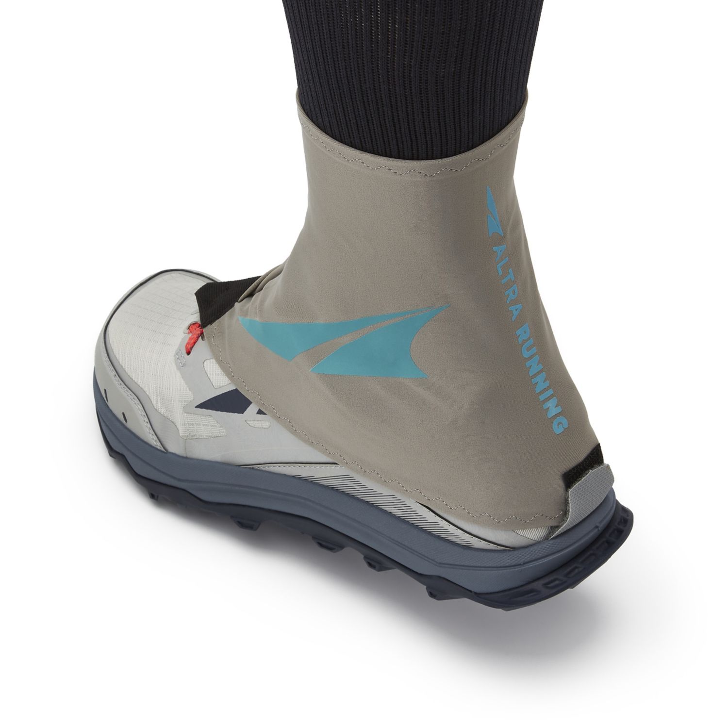 Grey / Turquoise Altra Trail Gaiter Men's Trail Running Shoes | Ireland-82165739