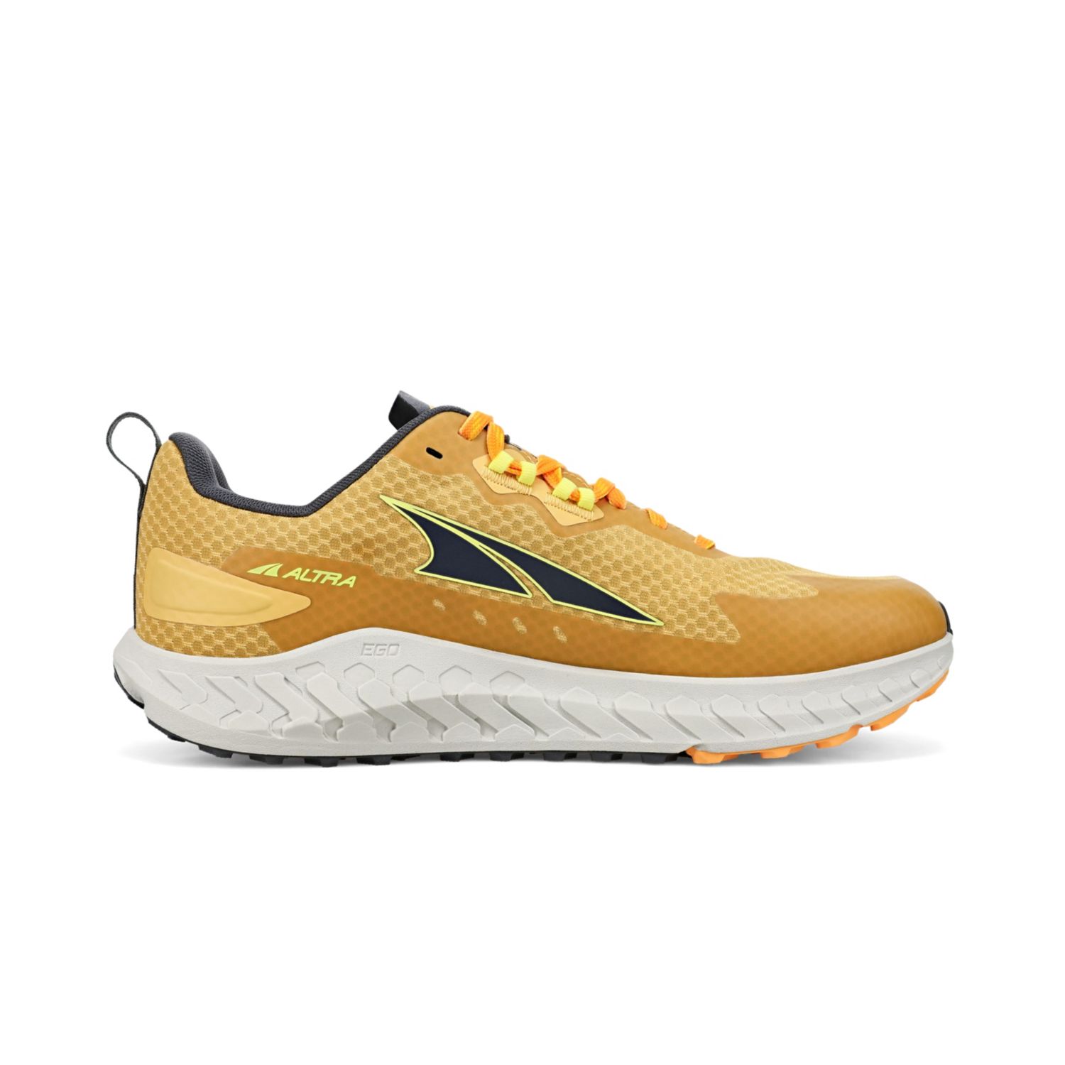 Grey / Yellow Altra Outroad Men's Trail Running Shoes | Ireland-05916839