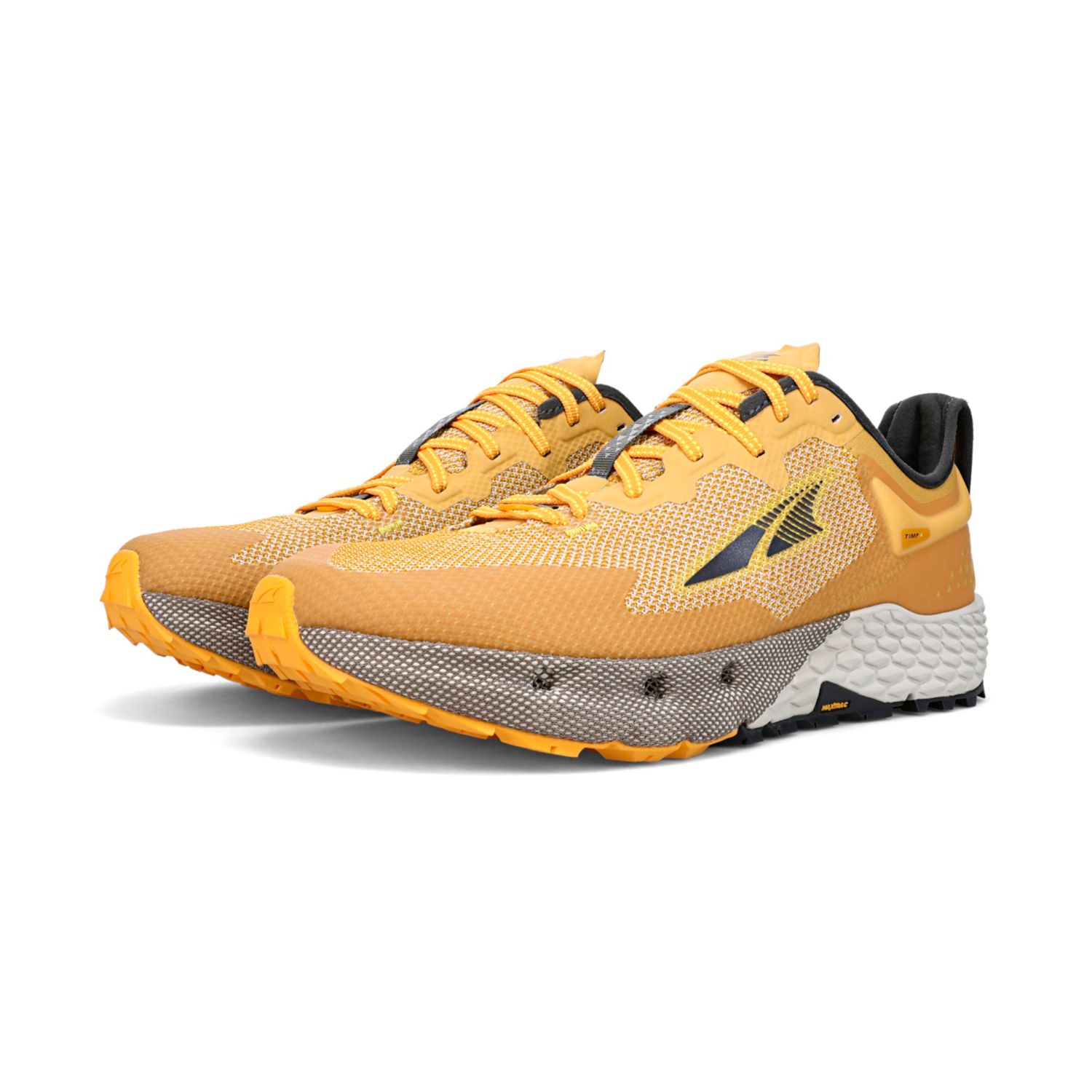 Grey / Yellow Altra Timp 4 Men's Trail Running Shoes | Ireland-21653879