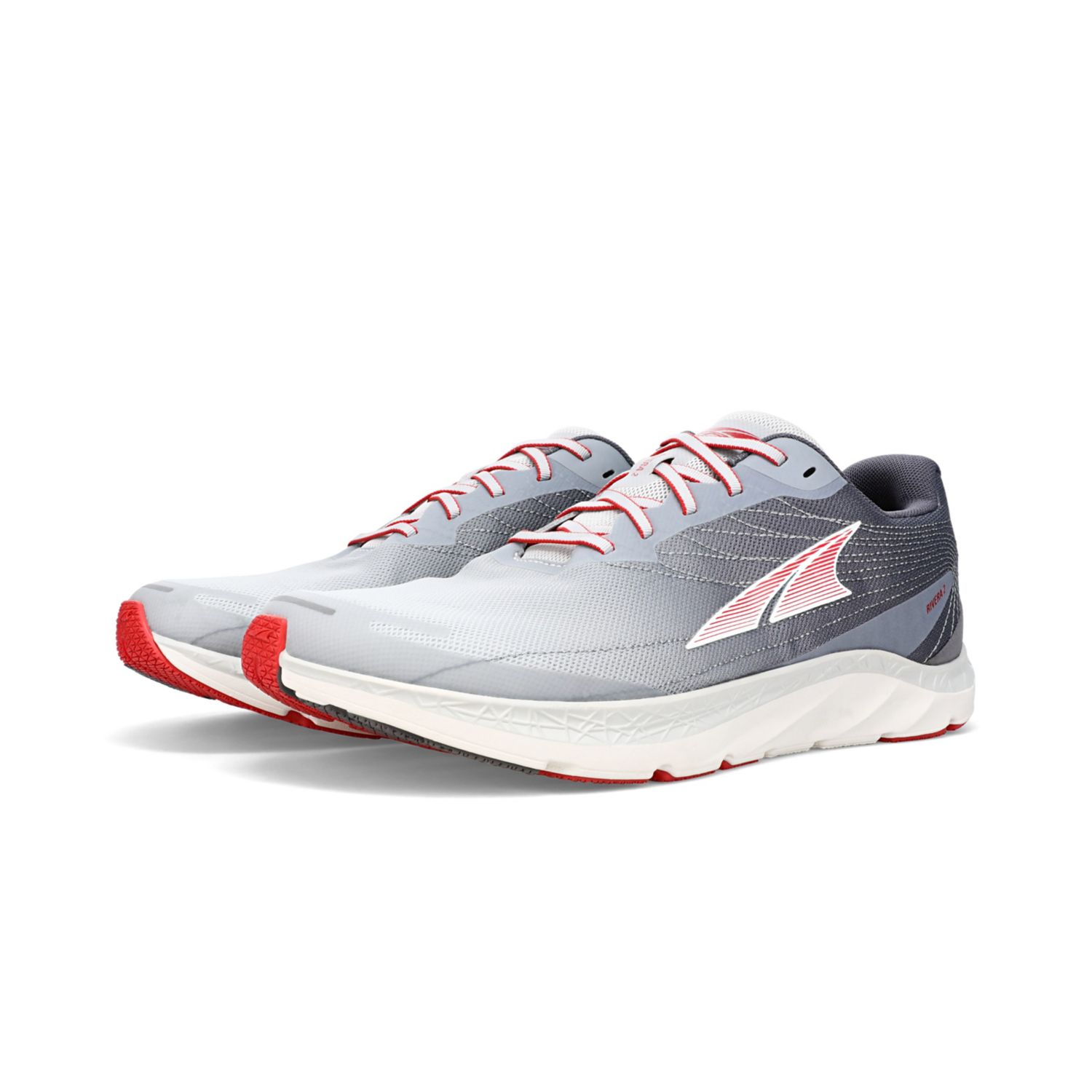 Light Grey / Red Altra Rivera 2 Men's Trainers | Ireland-71396589