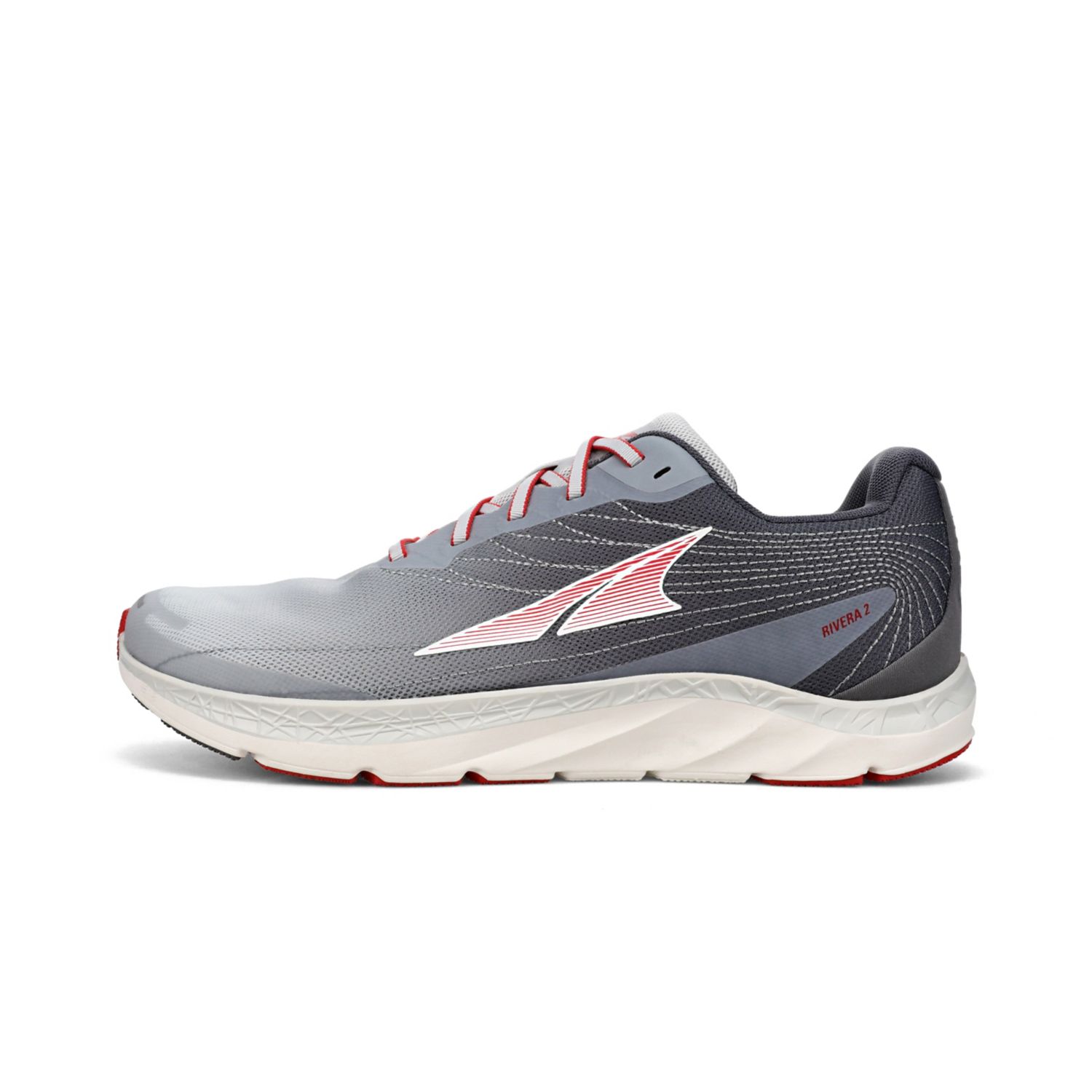 Light Grey / Red Altra Rivera 2 Men\'s Walking Shoes | Ireland-43872699